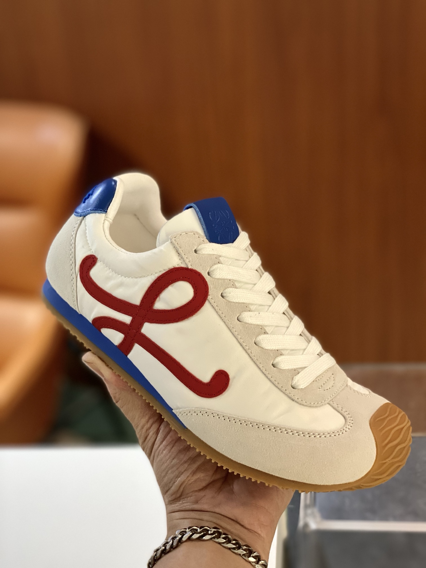 Loewe Ballet Runner 2.0 Sneakers in Nylon and Calfskin Leather for Men and Women 3 i1754981879870 9098 0 0