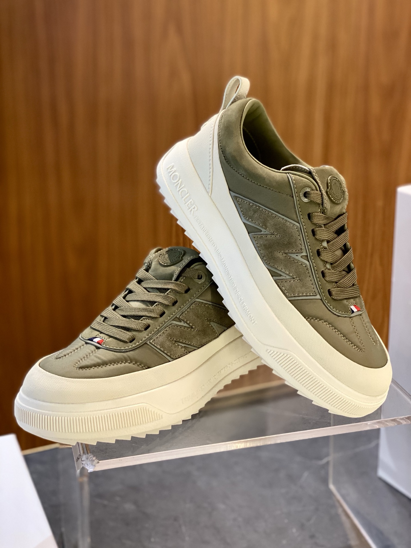 Moncler Altive Suede & Leather Sneakers - Urban Style & Comfort 4 i1755422694474 4345 0 2