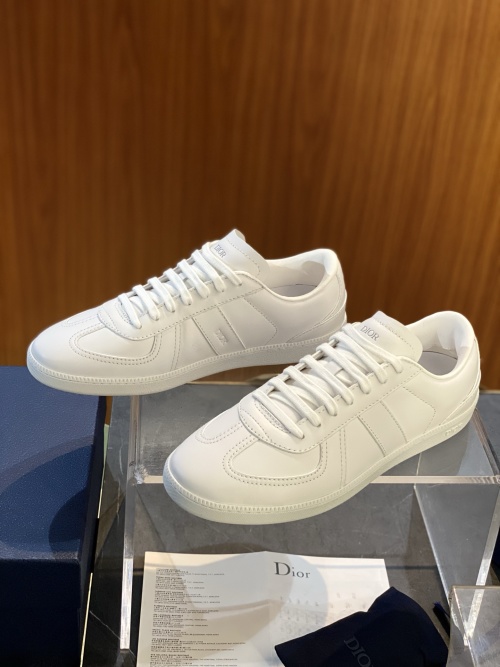 Dior B01 Matchpoint Unisex Sneakers in White Smooth Calfskin Leather 1 Dior B01 Matchpoint Unisex Sneakers in White Smooth Calfskin Leather