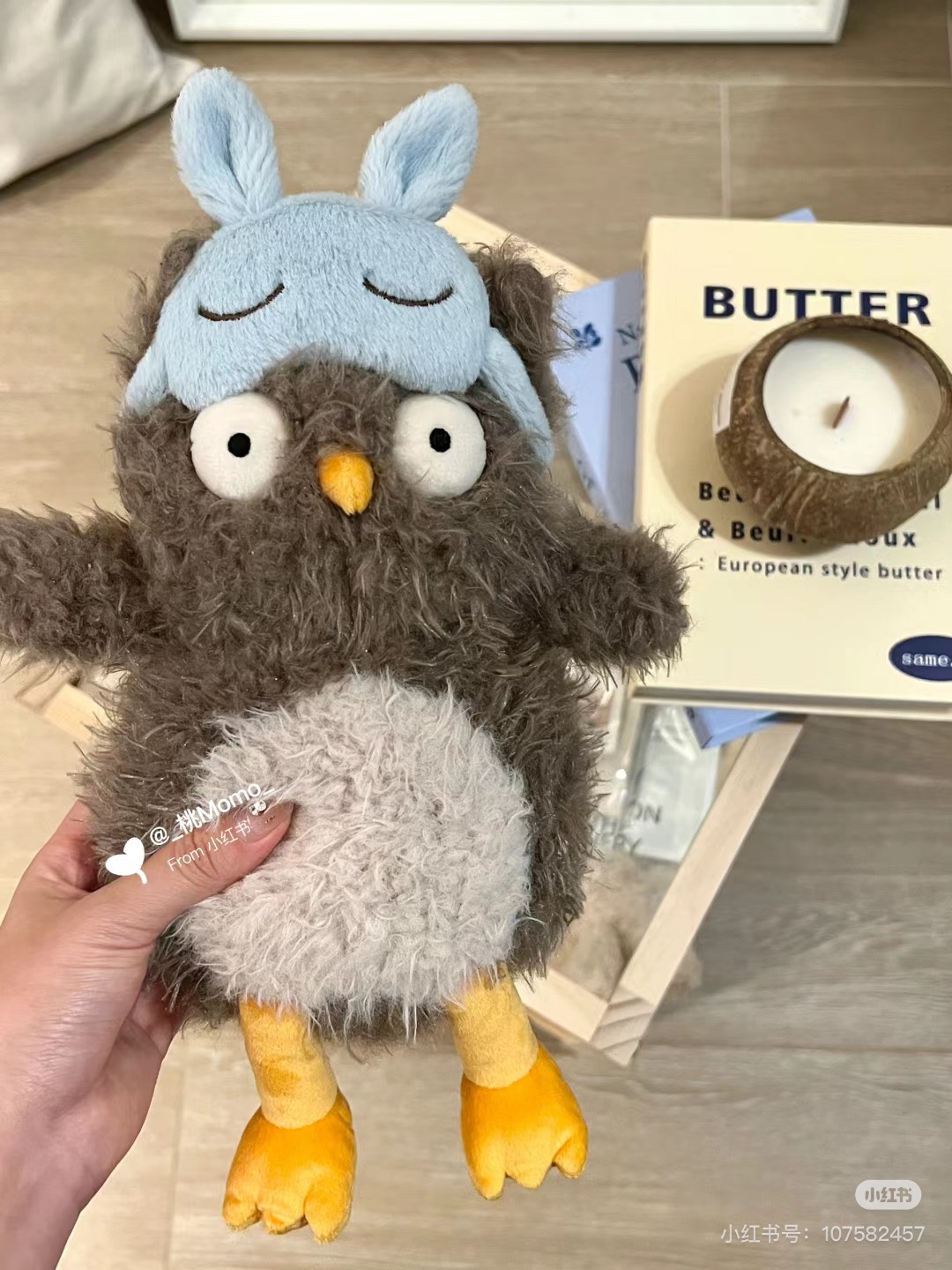 The blindfolded owl with wise eyes, the cuter it looks at. Put away all  - Lifestyle