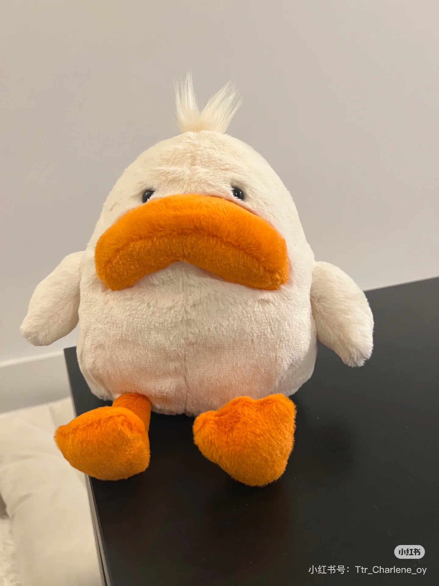 NO:809819,Who said this duck is ugly? This duck is so cute. Jellycat doll trendy department store19860909谁说这鸭丑的啊,这鸭可太可爱了,Jellycat公仔潮品百货,accessory