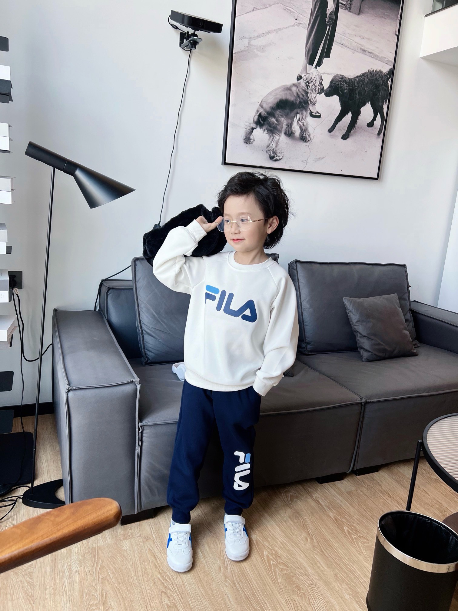 New T.B. Cupboards: Perfect for Children’s Winter Sports – Cyan and Ash, 130-170 Size - 图片 2