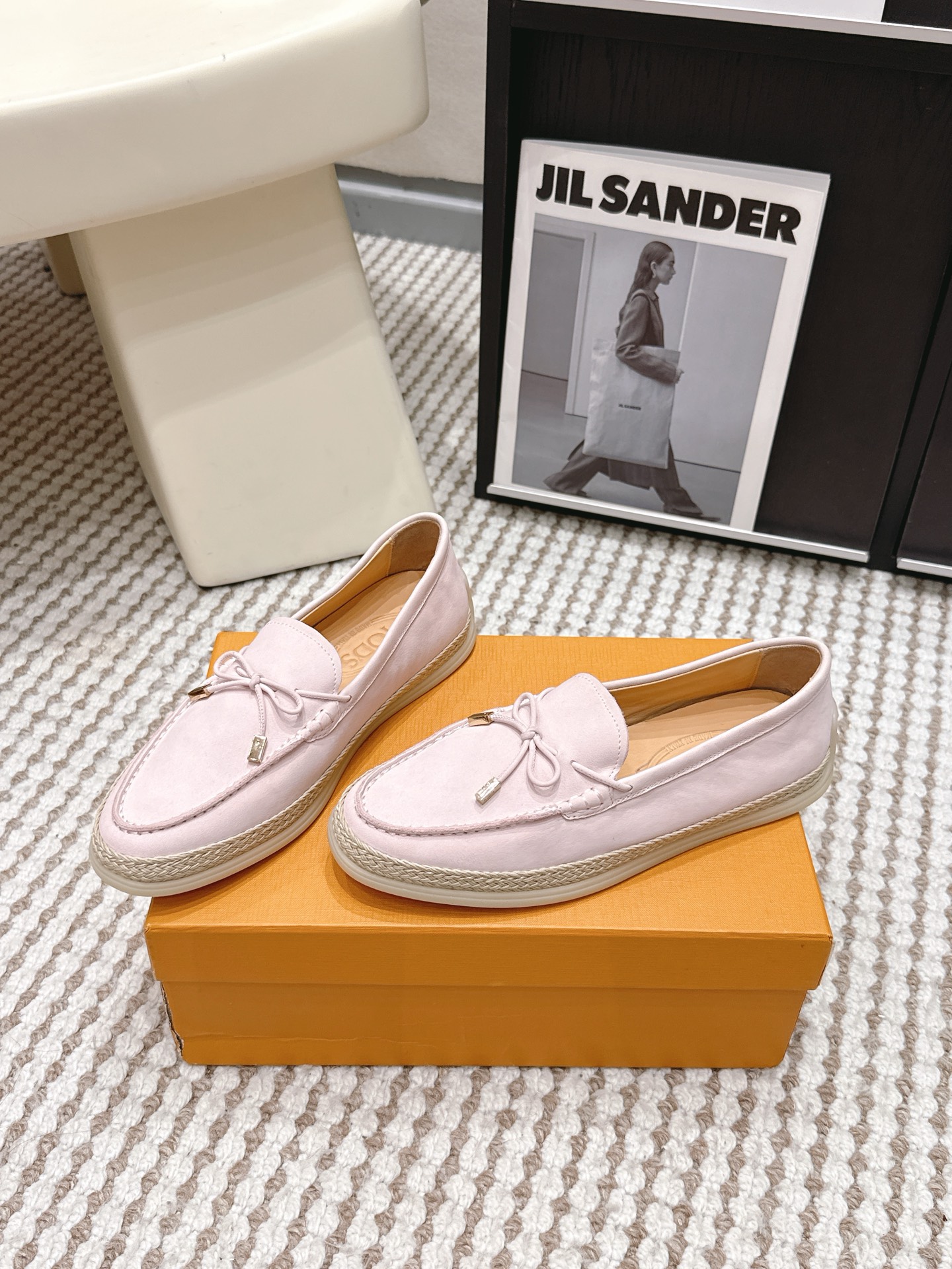 Женские замшевые мокасины с бантом Tod's