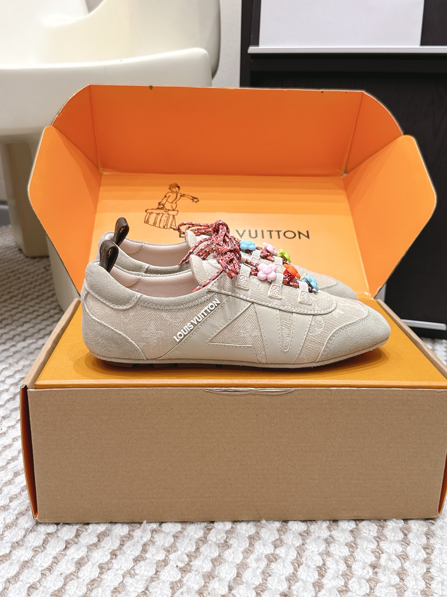 LV Style Leather Women's Shoes Lookbook Reference image 2