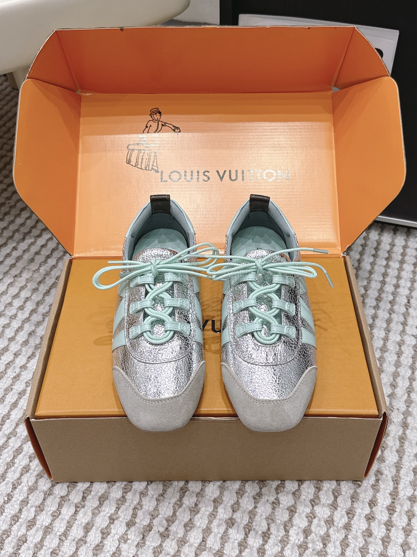 LV Style Leather Women's Shoes Lookbook Reference image 1