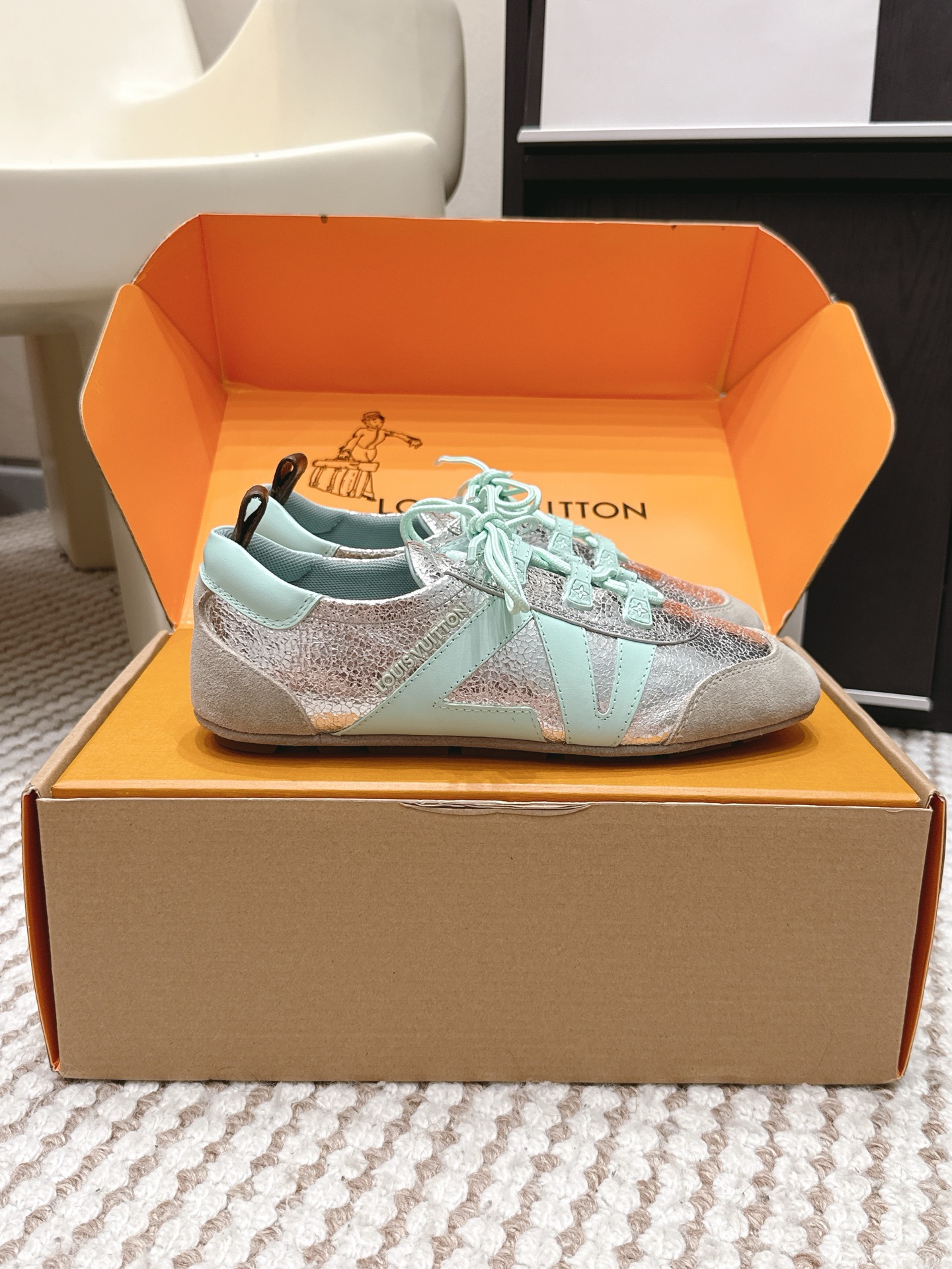 LV Style Leather Women's Shoes Lookbook Reference image 2
