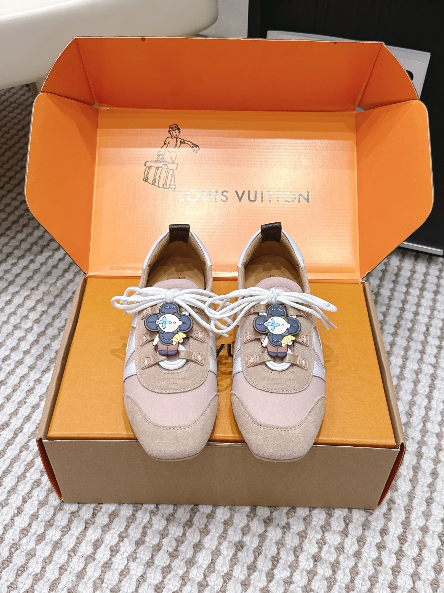 LV Style Leather Women's Shoes Lookbook Reference image 1