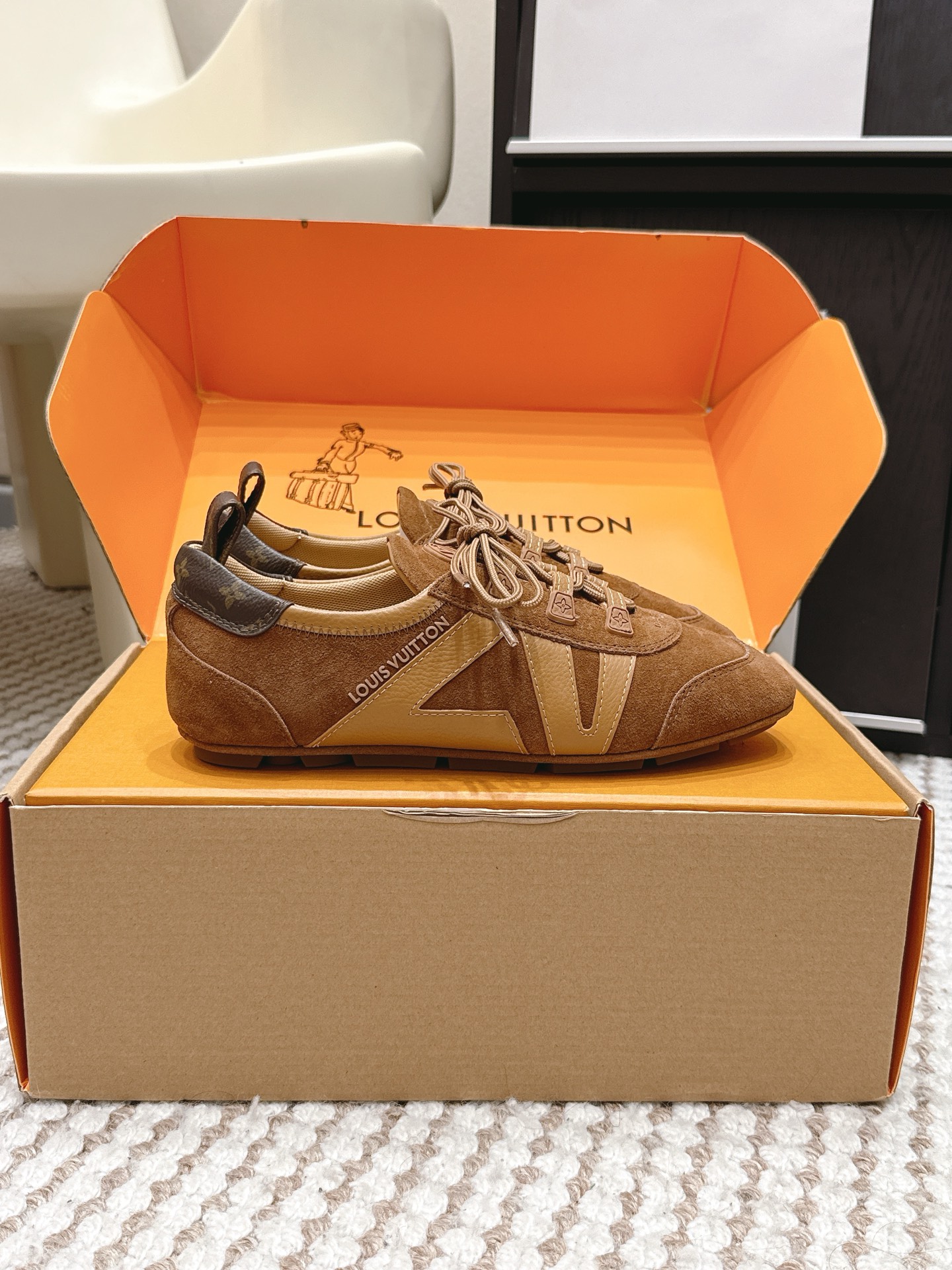LV Style Leather Women's Shoes Lookbook Reference image 2