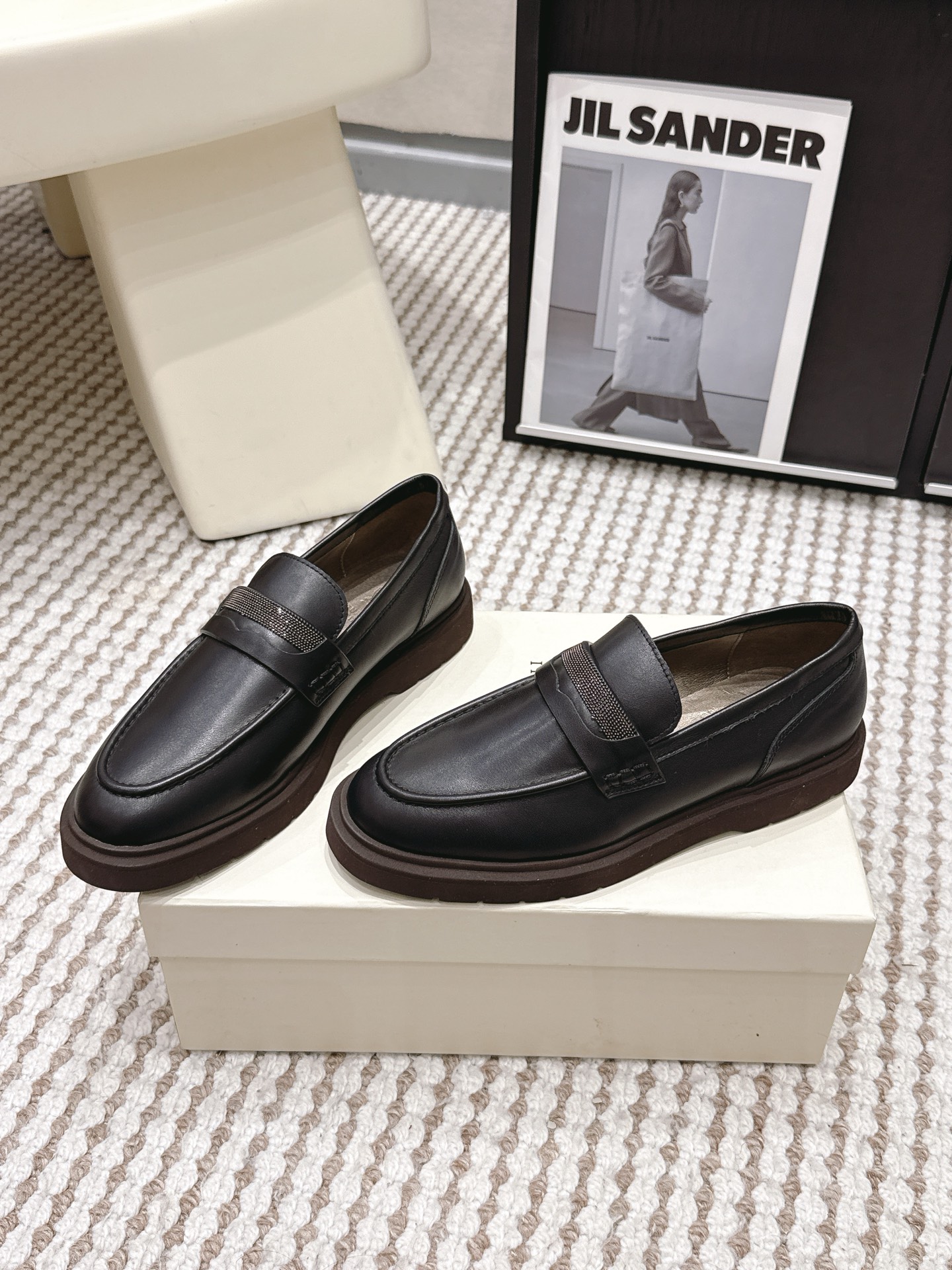Лоферы Brunello Cucinelli черные
