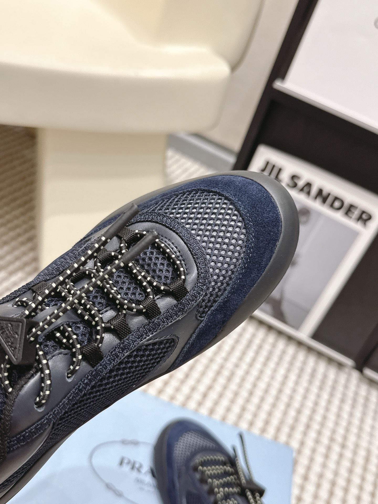 Prada Style Leather Women's Shoes style reference detail image 8 from source 784913