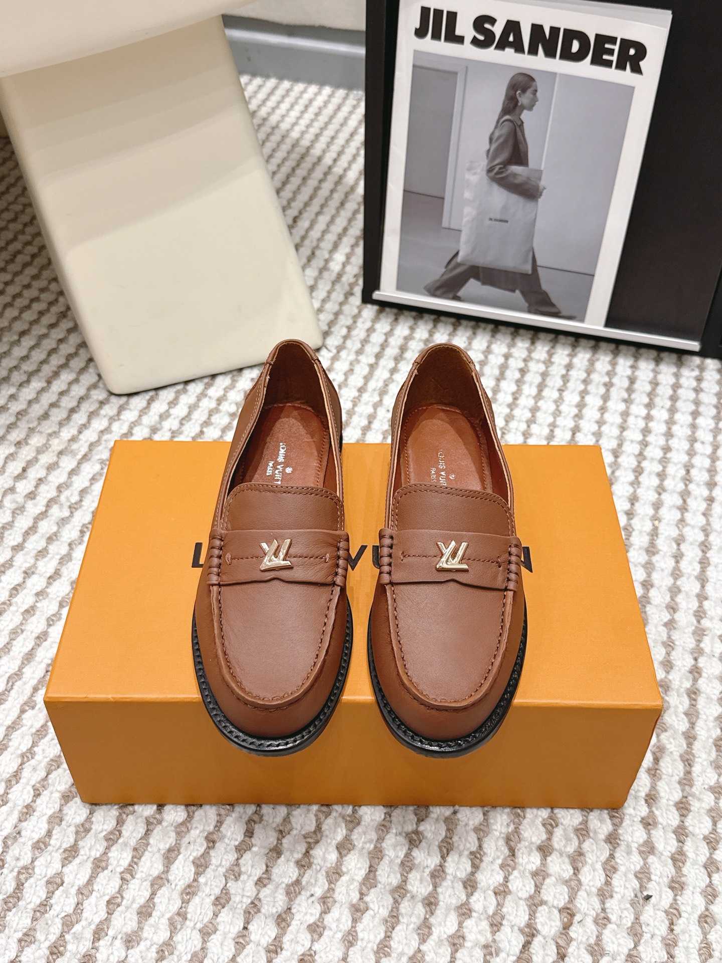 LV Style Black Leather Women's Shoes Lookbook Reference image 1