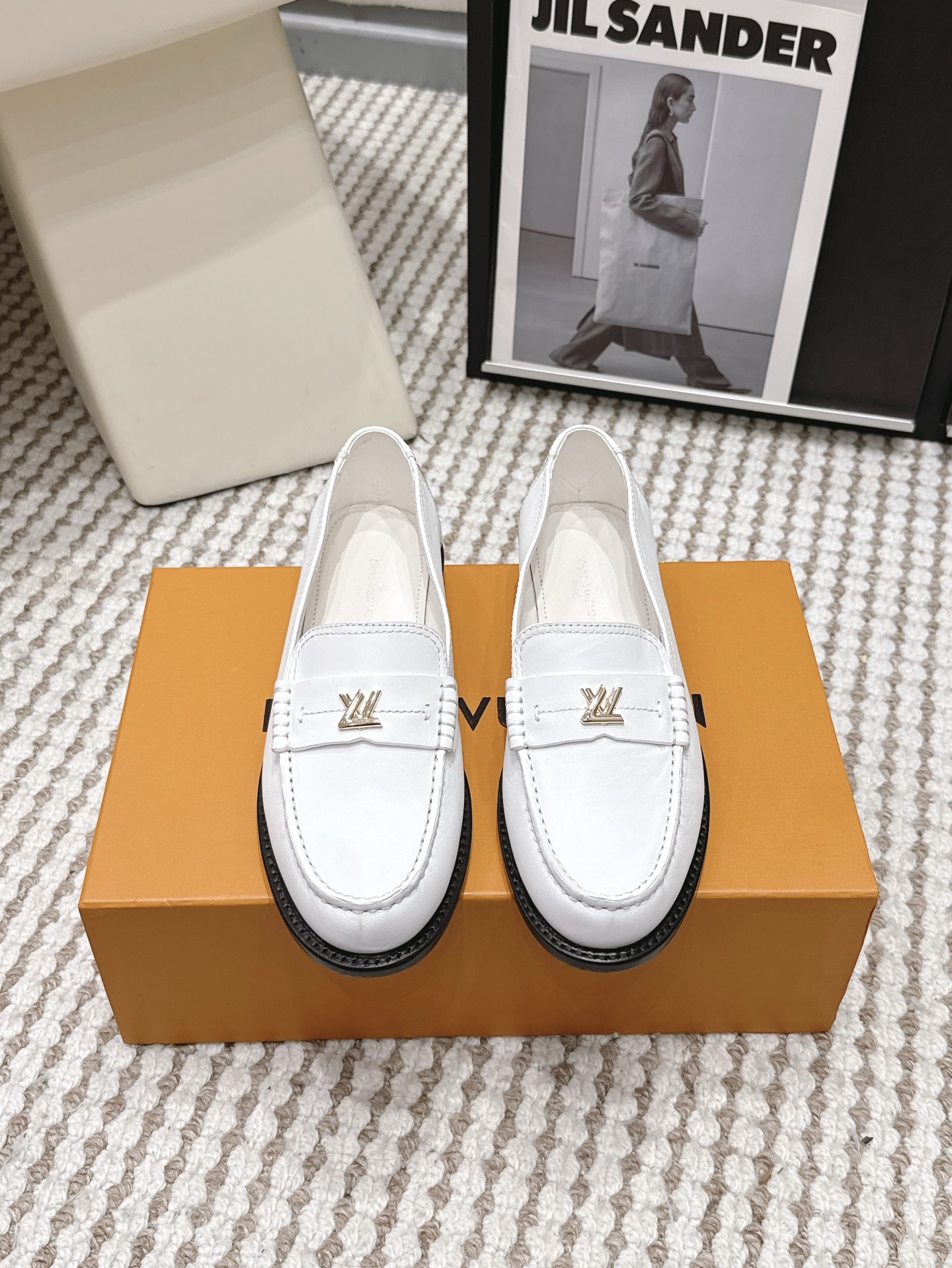 LV Style Black Leather Women's Shoes Lookbook Reference image 1