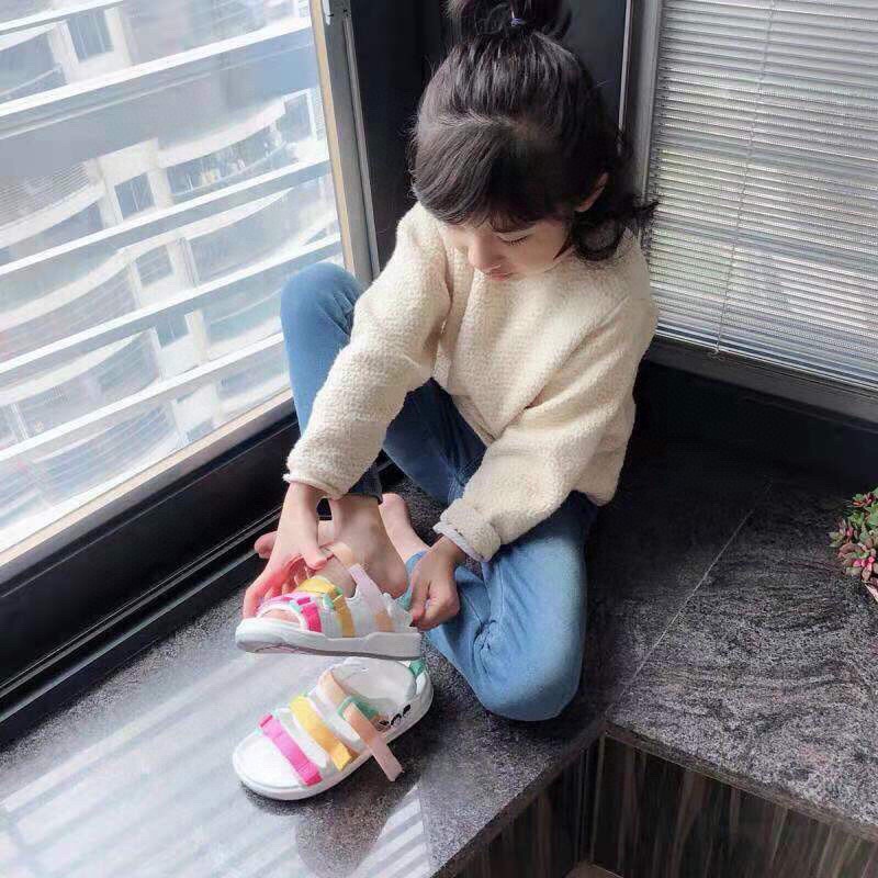 图片[8]-特价不退货换 💤💤💤漫画风三杠两穿儿童凉鞋 共4️⃣色入 姐妹们！听我的，这款一定要冲 可太好看了😆-选品中心