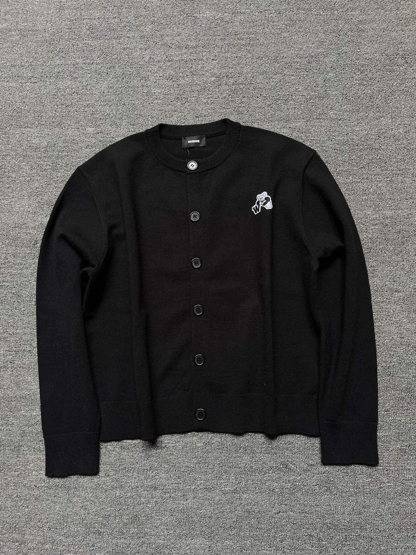 Title: ‘WE11DONE P696 Original Hardcore Female Suit with Tweezer – Fall/Winter Collection’ – Black, Sizes SML.