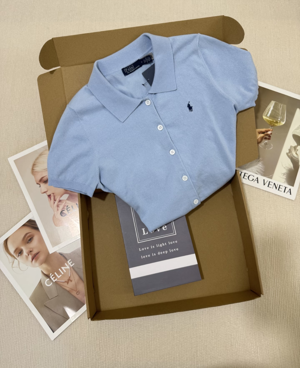 Блузка Ralph Lauren с короткими рукавами