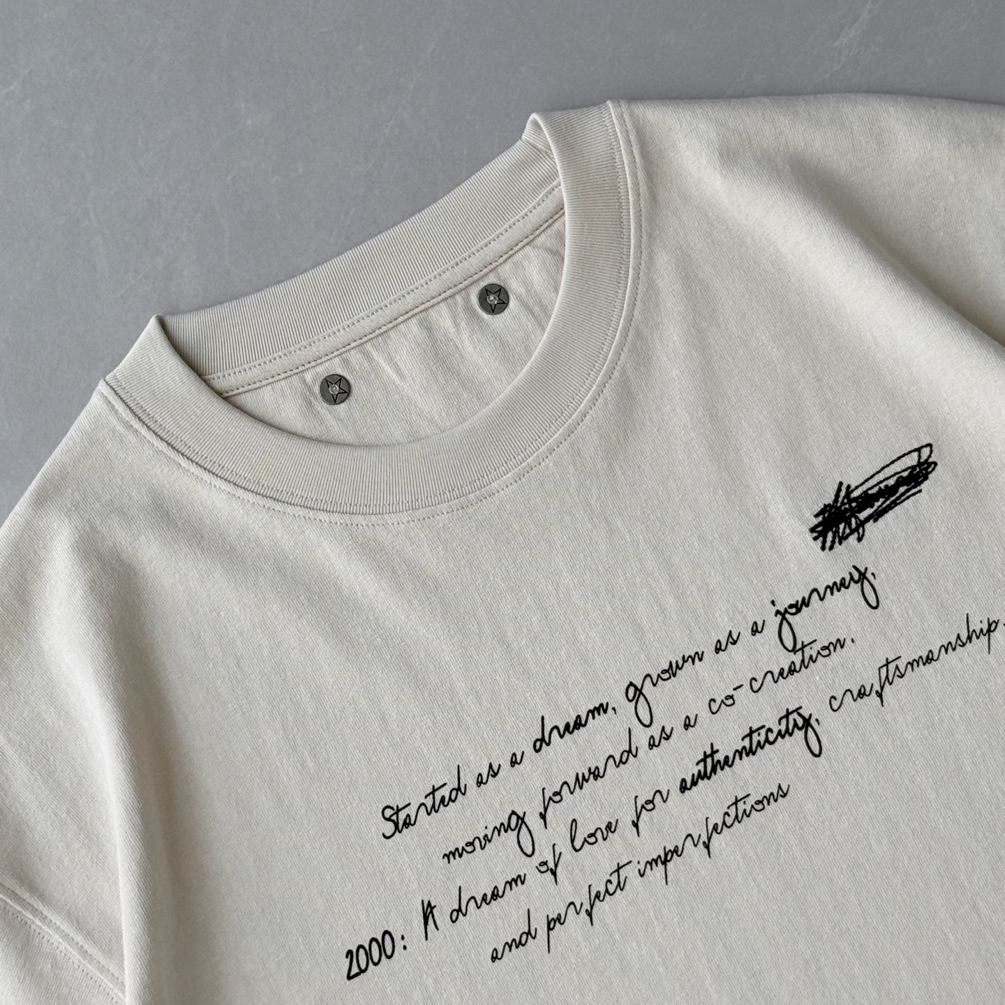 Golden Goose Distressed Cotton Tee with Embroidered Logo - Unisex Style 6 i1746779399828 5767 0 2