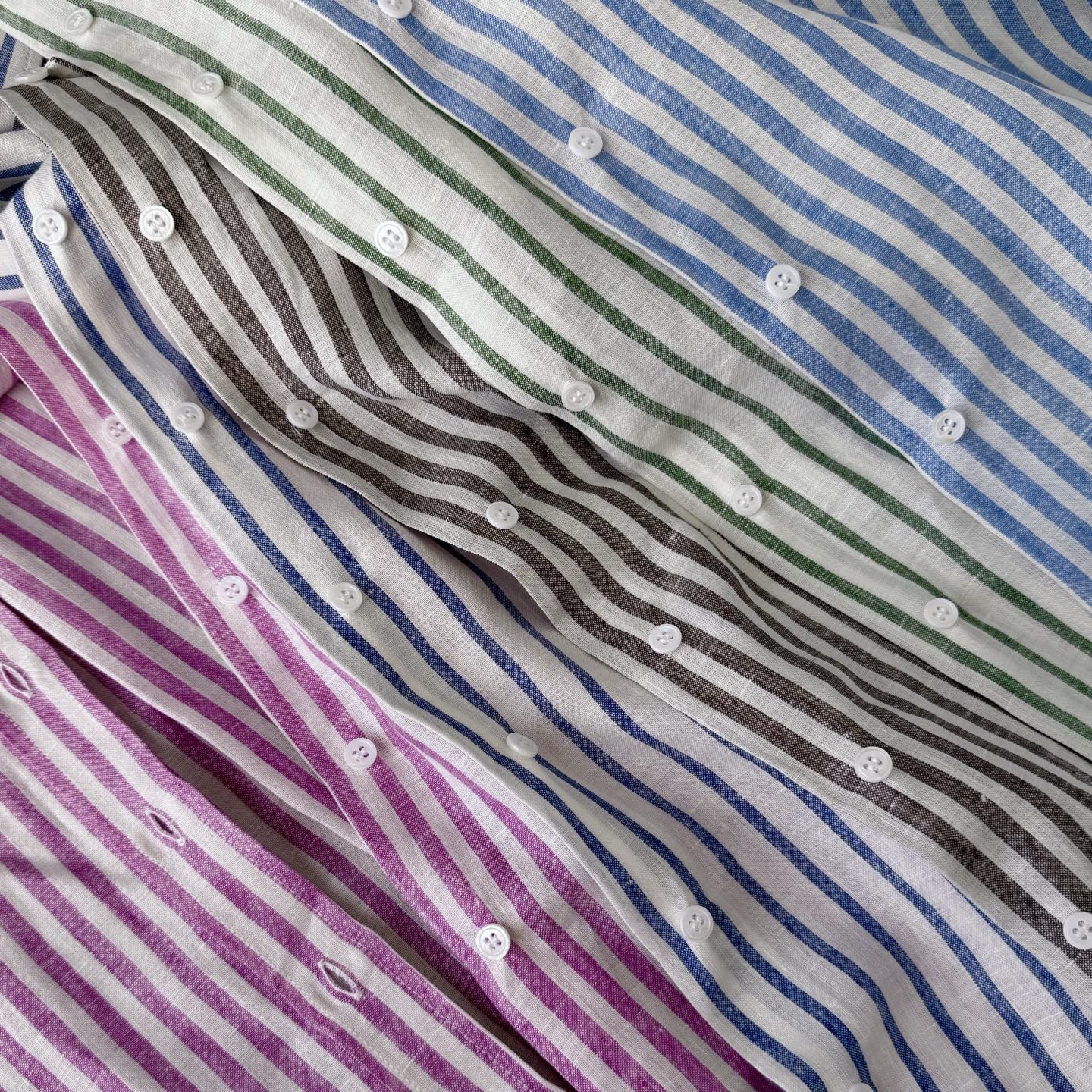 Weekend Max Mara Classic Linen Striped Shirt - Lightweight & Comfortable 6 i1747065624188 524 0 4