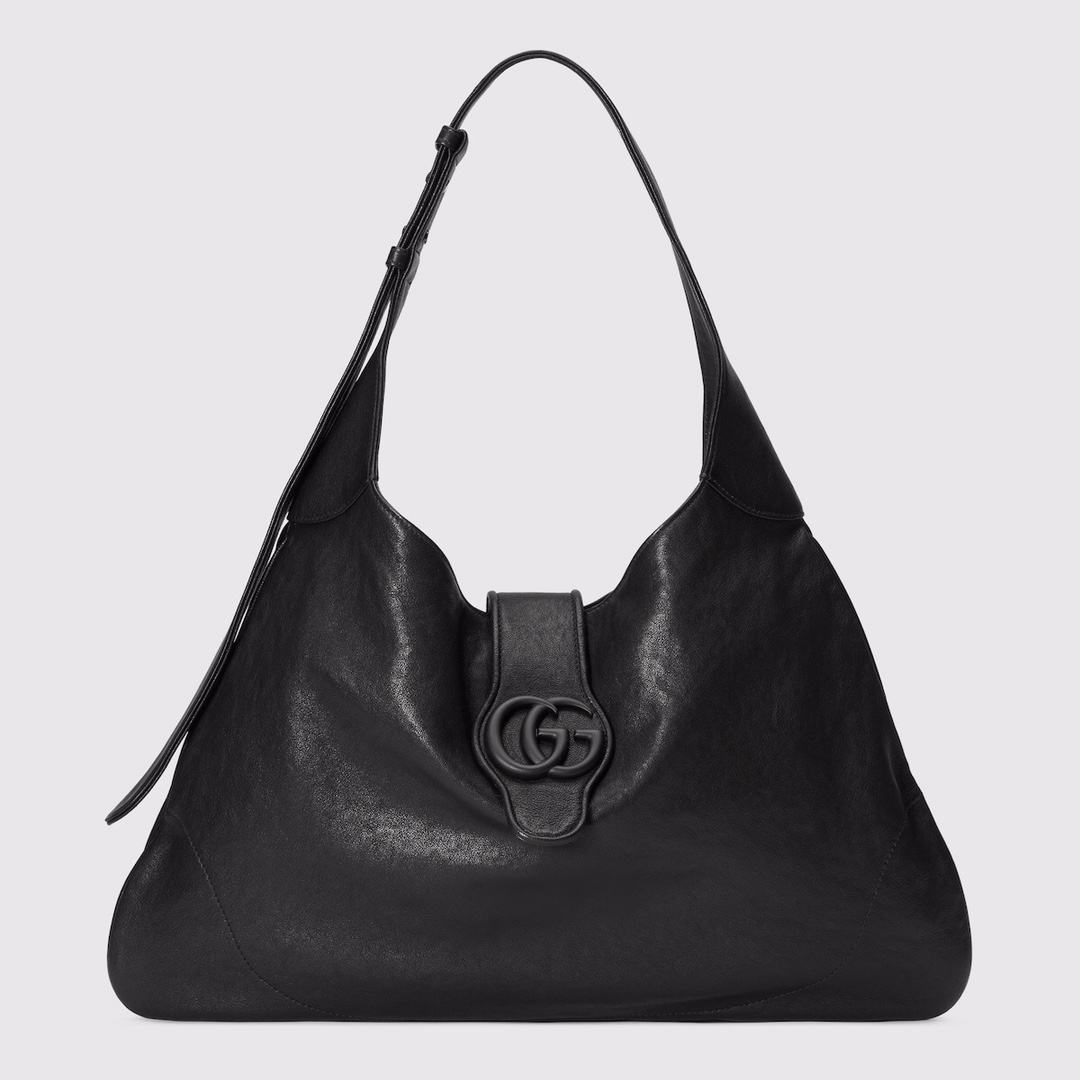 Large size! Top Gucci - Real photos of Gucci top counters! Officially selling 772483 black hardware size: 46x30x2cm