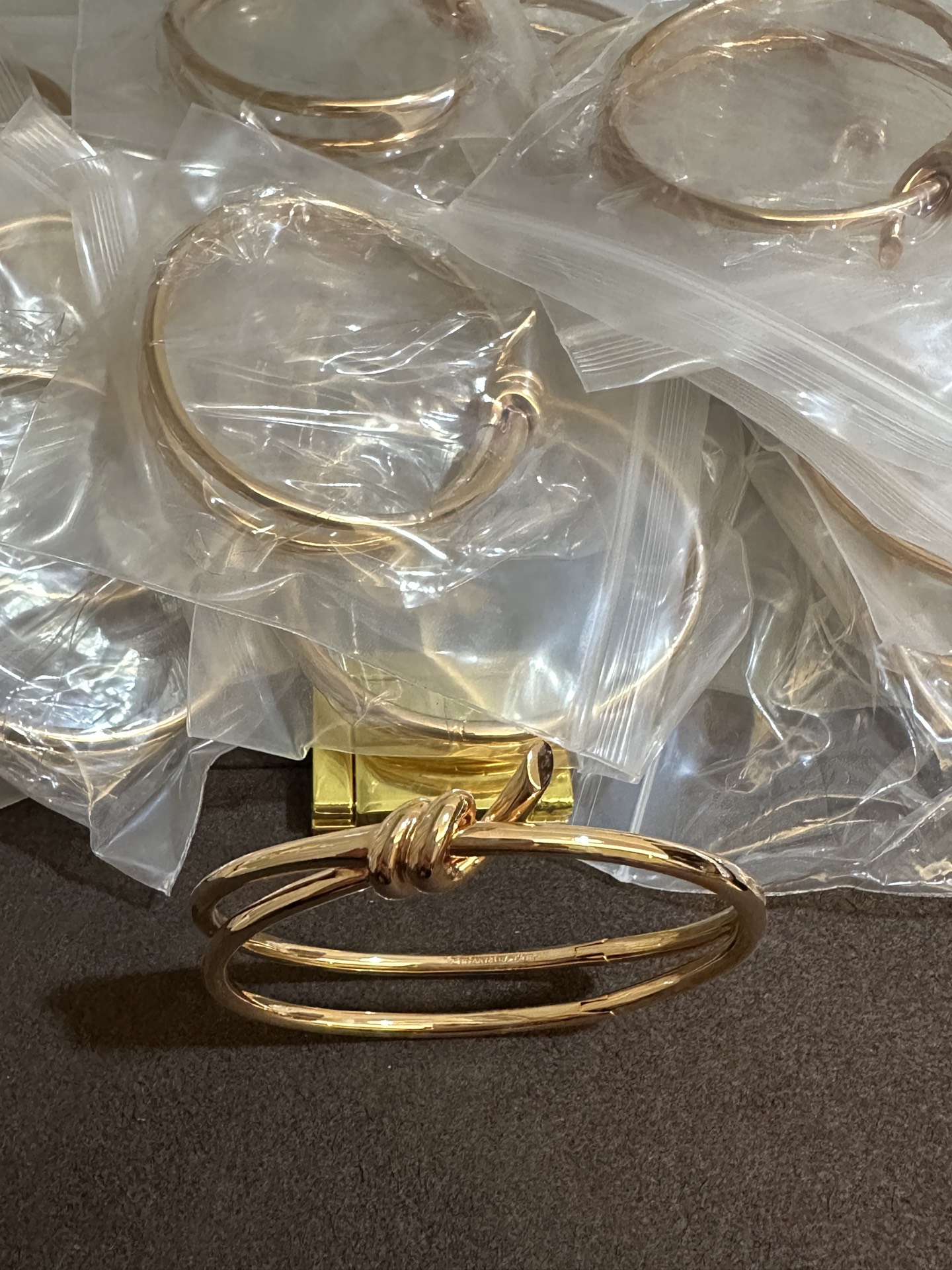 纯银顶级版蒂芙尼绳结手镯，(实价)205