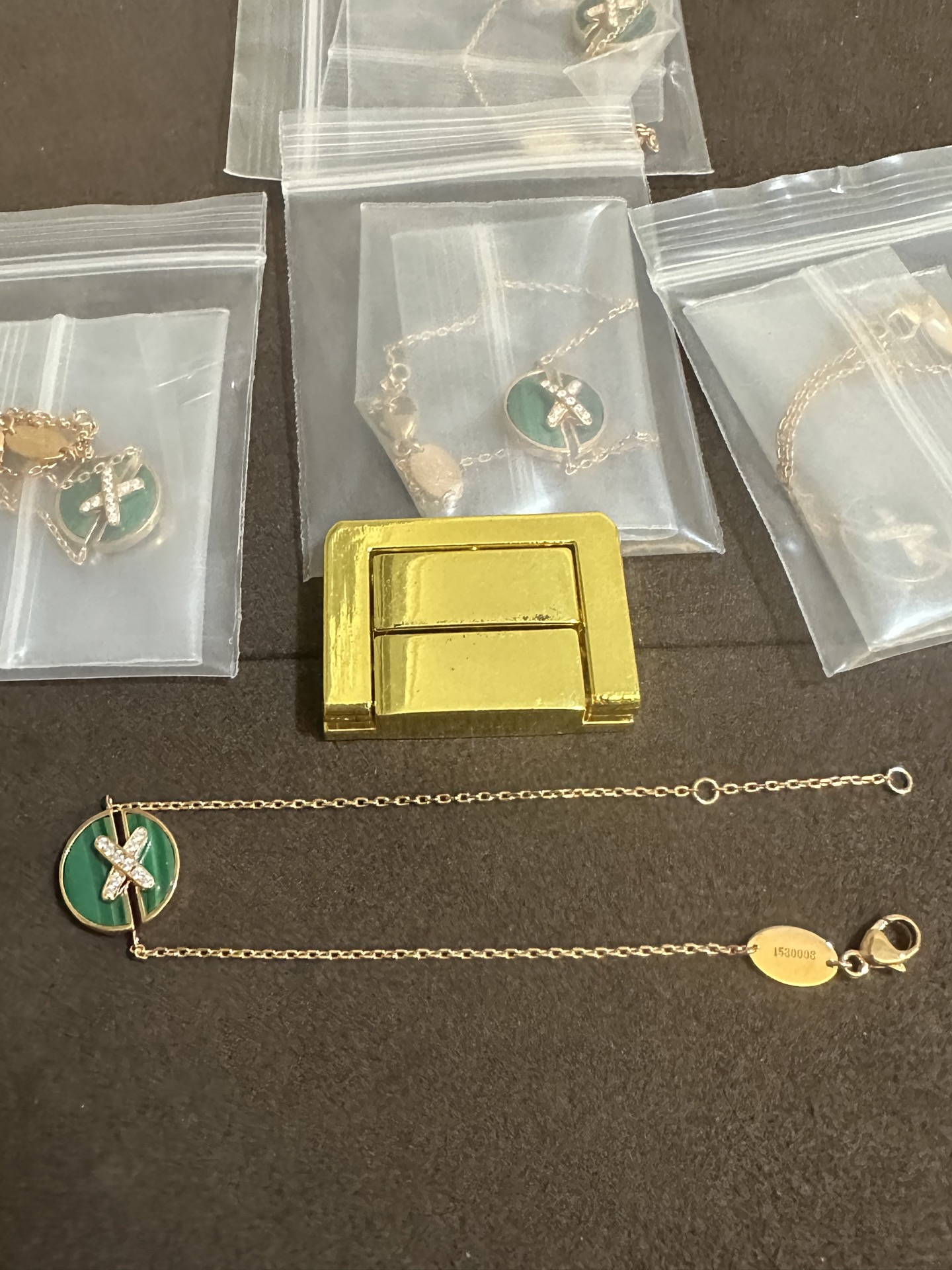 纯银顶级版尚美交叉贝母项链