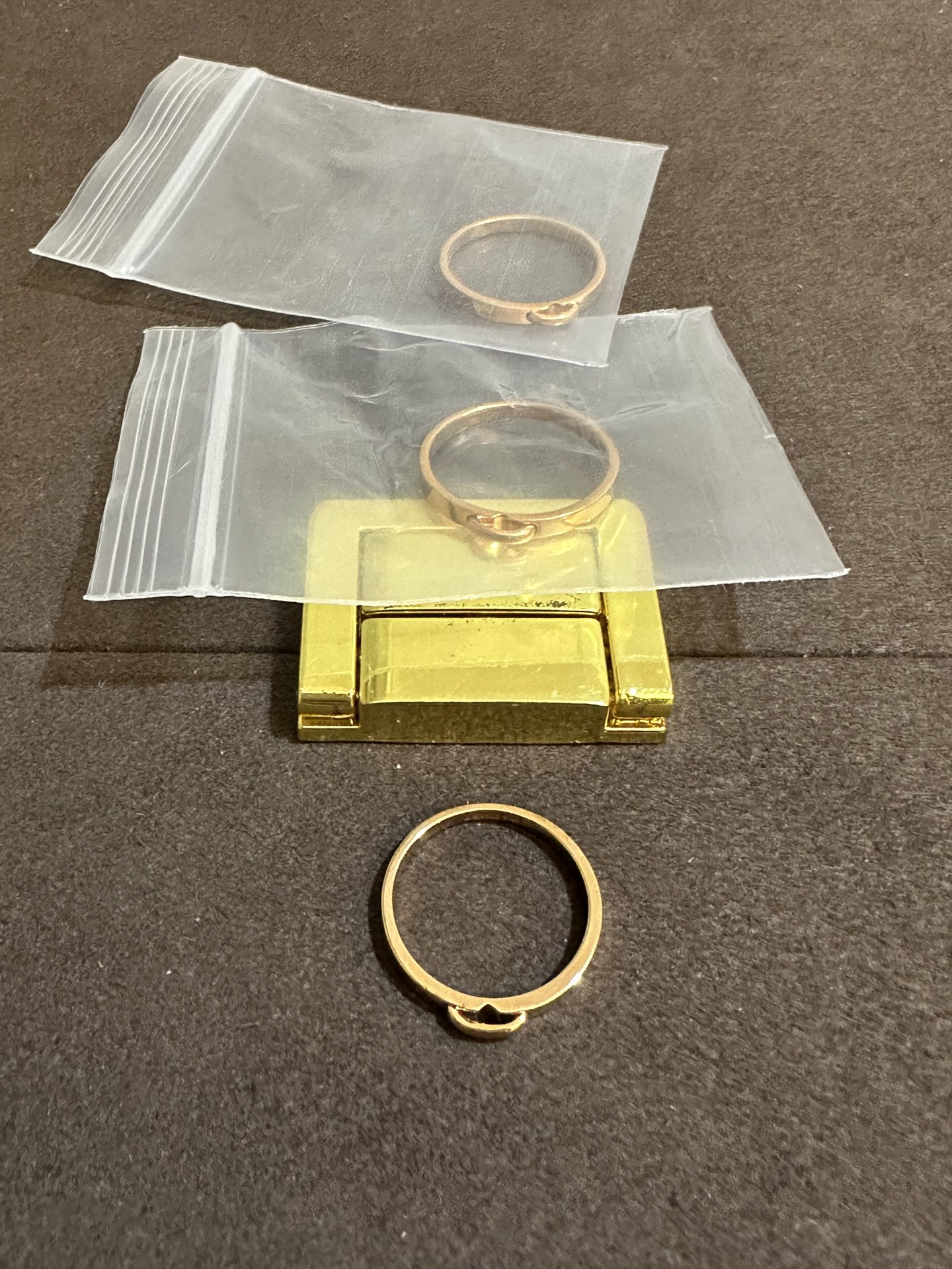 纯银顶级版尚美戒指无钻，(实价)60