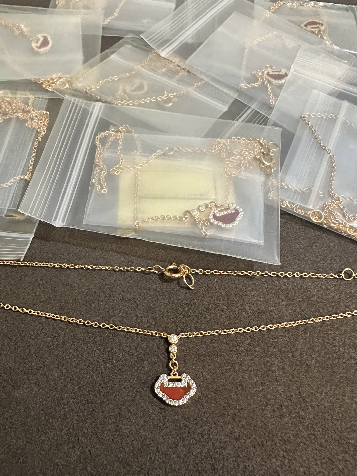 纯银顶级版麒麟如意锁项链，(实价)105