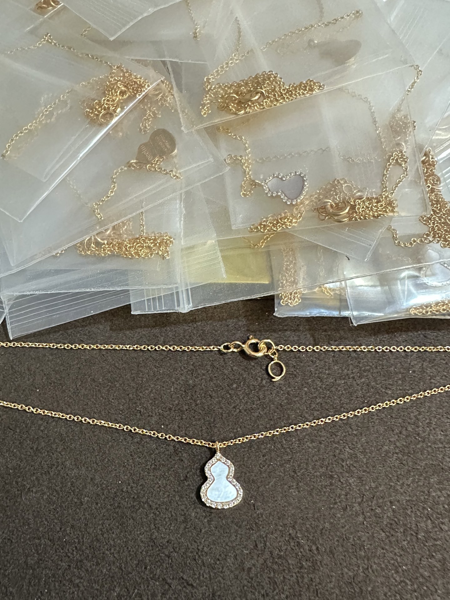 纯银顶级版麒麟迷你葫芦项链