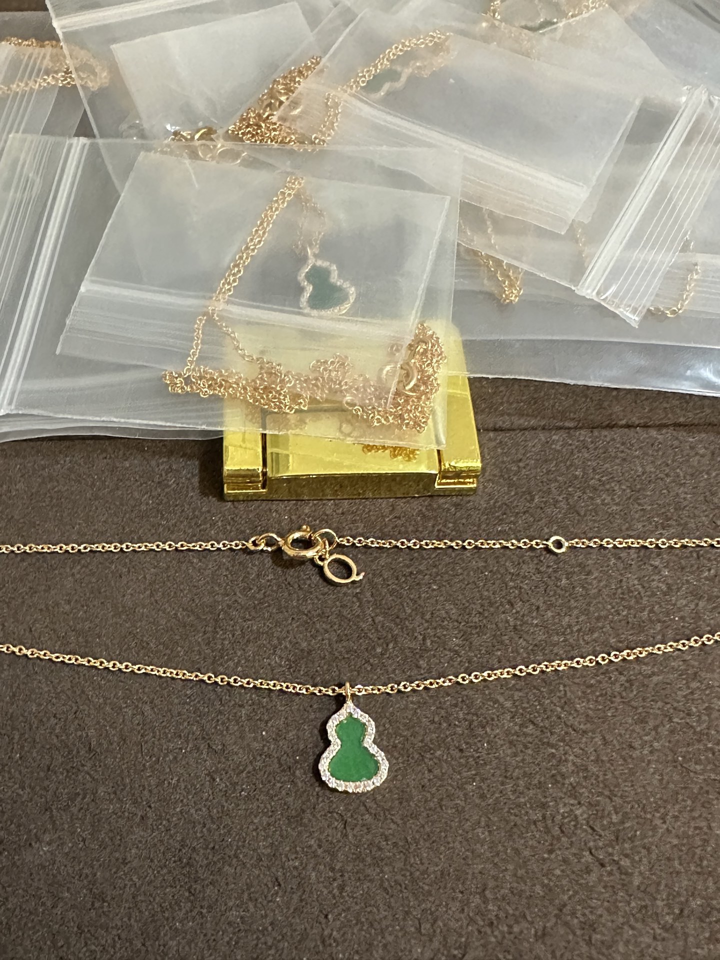 纯银顶级版麒麟迷你葫芦项链