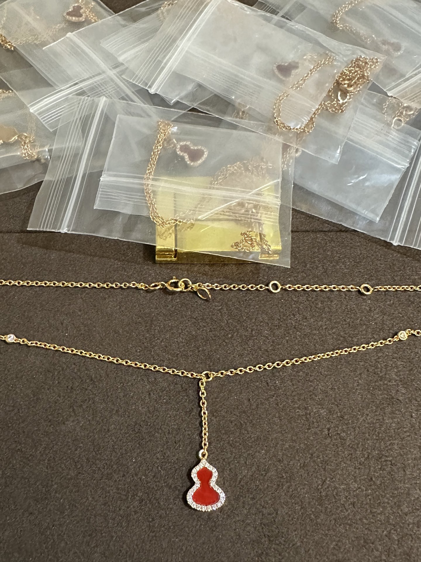 纯银顶级版麒麟迷你葫芦项链