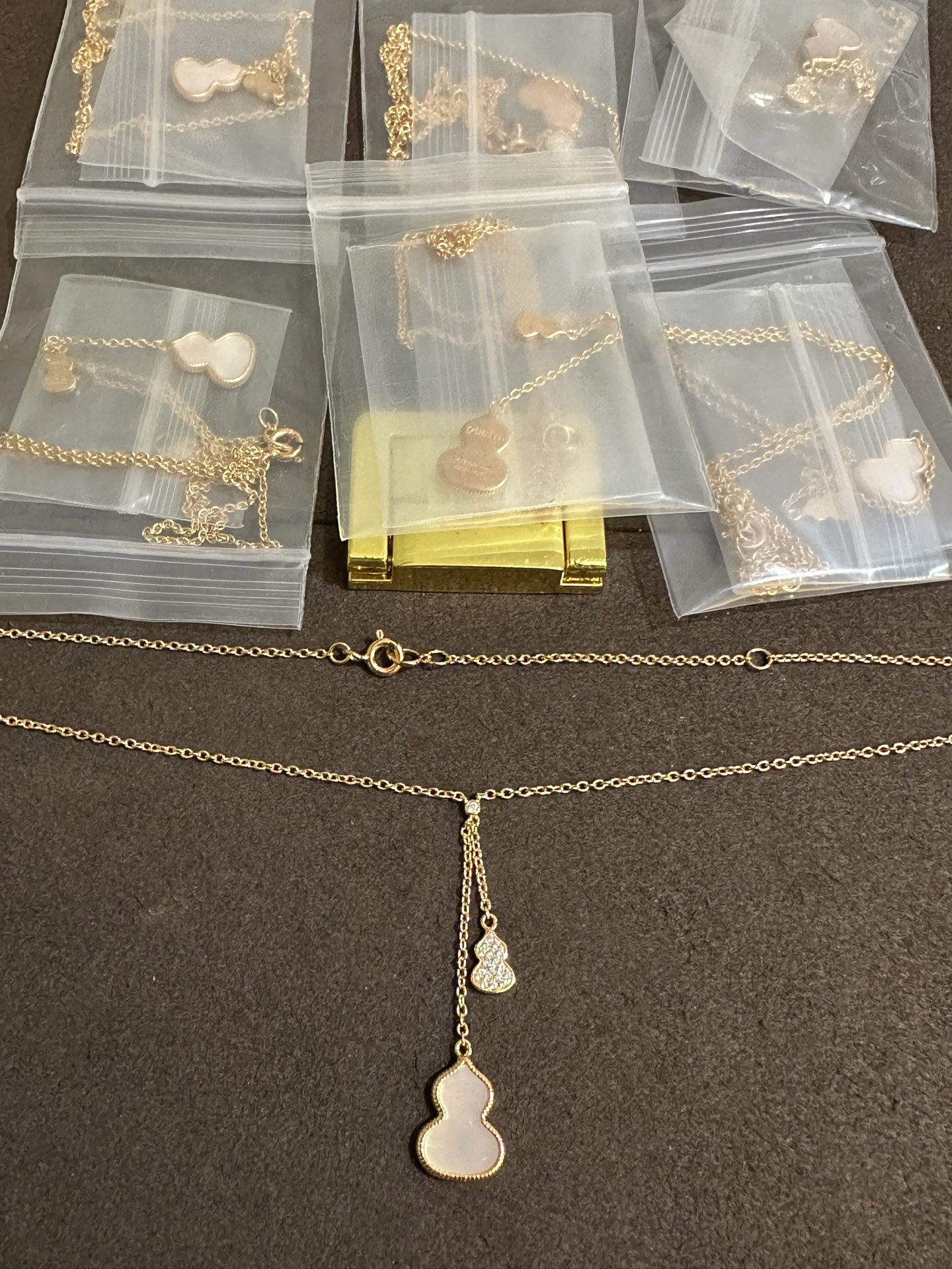 纯银顶级版麒麟流苏葫芦项链