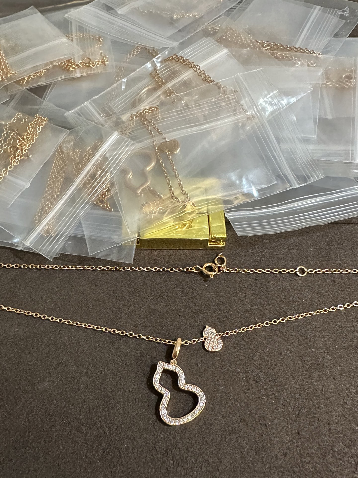 纯银顶级版麒麟镂空葫芦项链