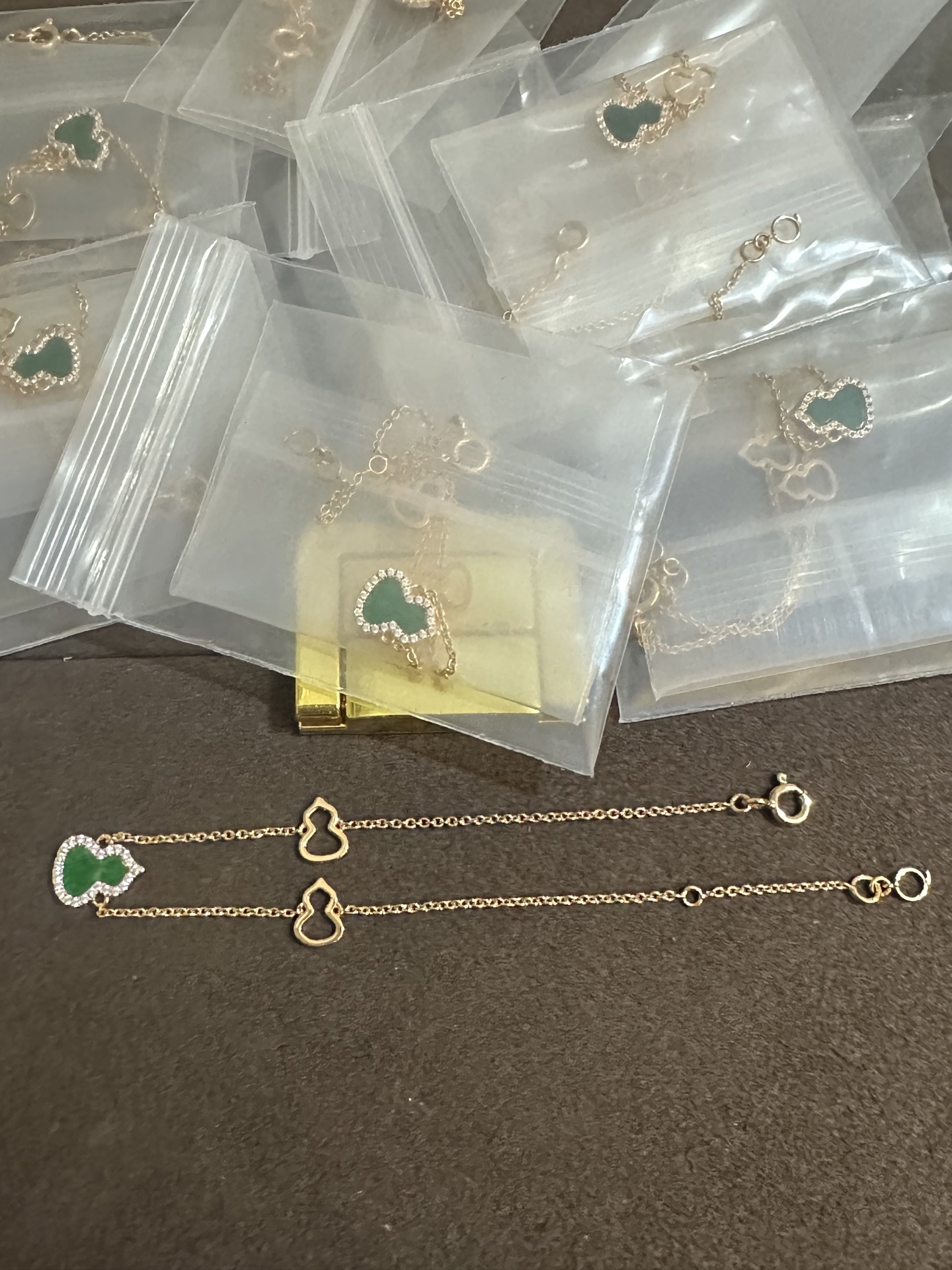 纯银顶级版麒麟葫芦手链，(实价)105