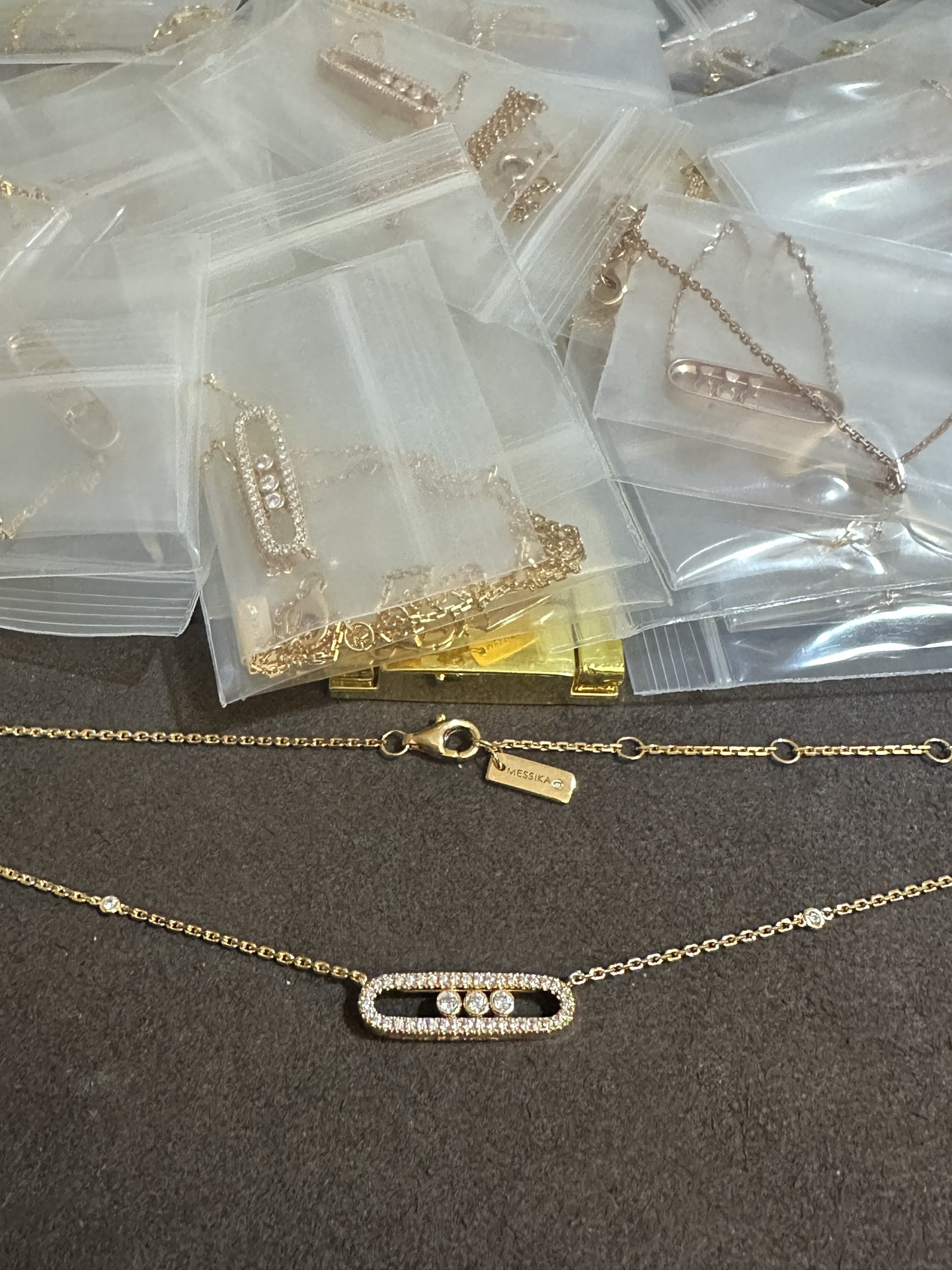 纯银顶级版梅西卡项链，(实价)110