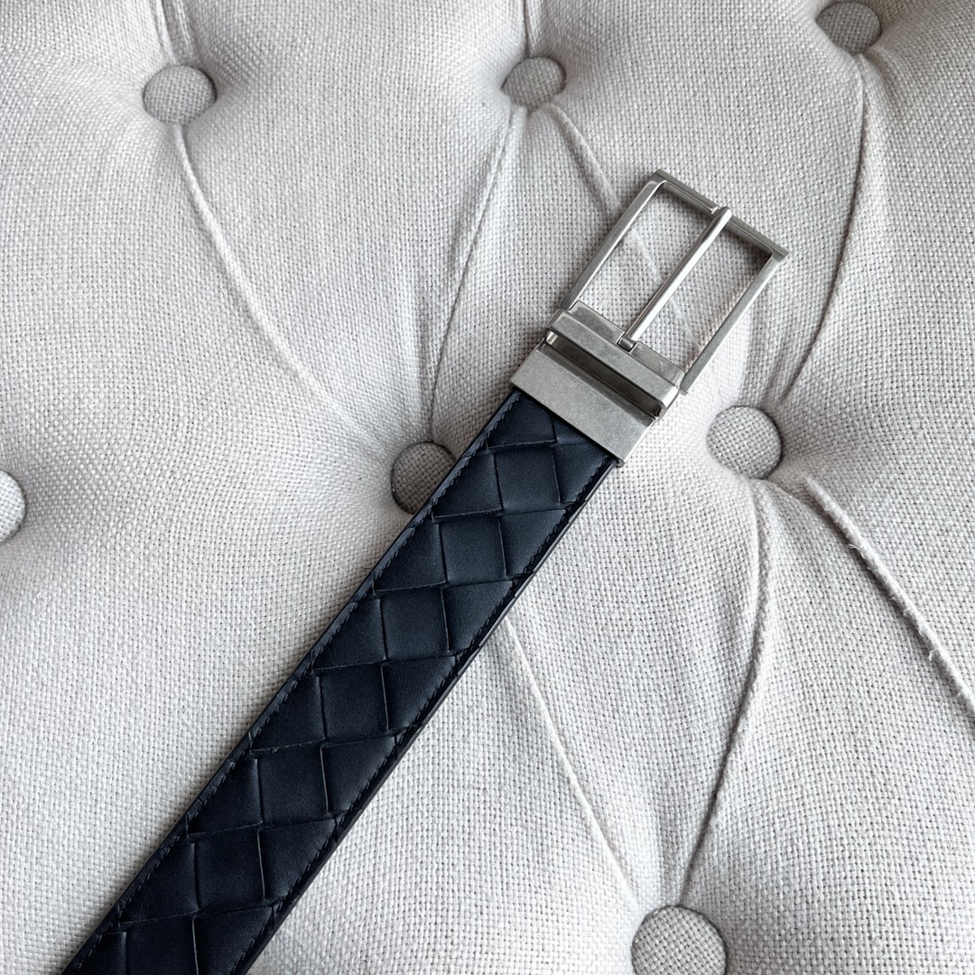 Newest Man Knitted Double-Sided Waist Belt with Italian Calves – Premium Quality Purchase - 图片 6
