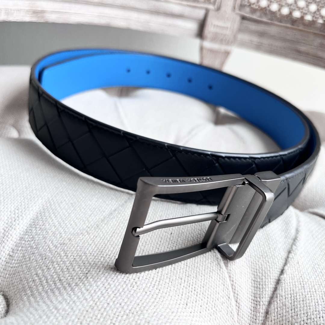 Newest Man Knitted Double-Sided Waist Belt with Italian Calves – Premium Quality Purchase - 图片 3