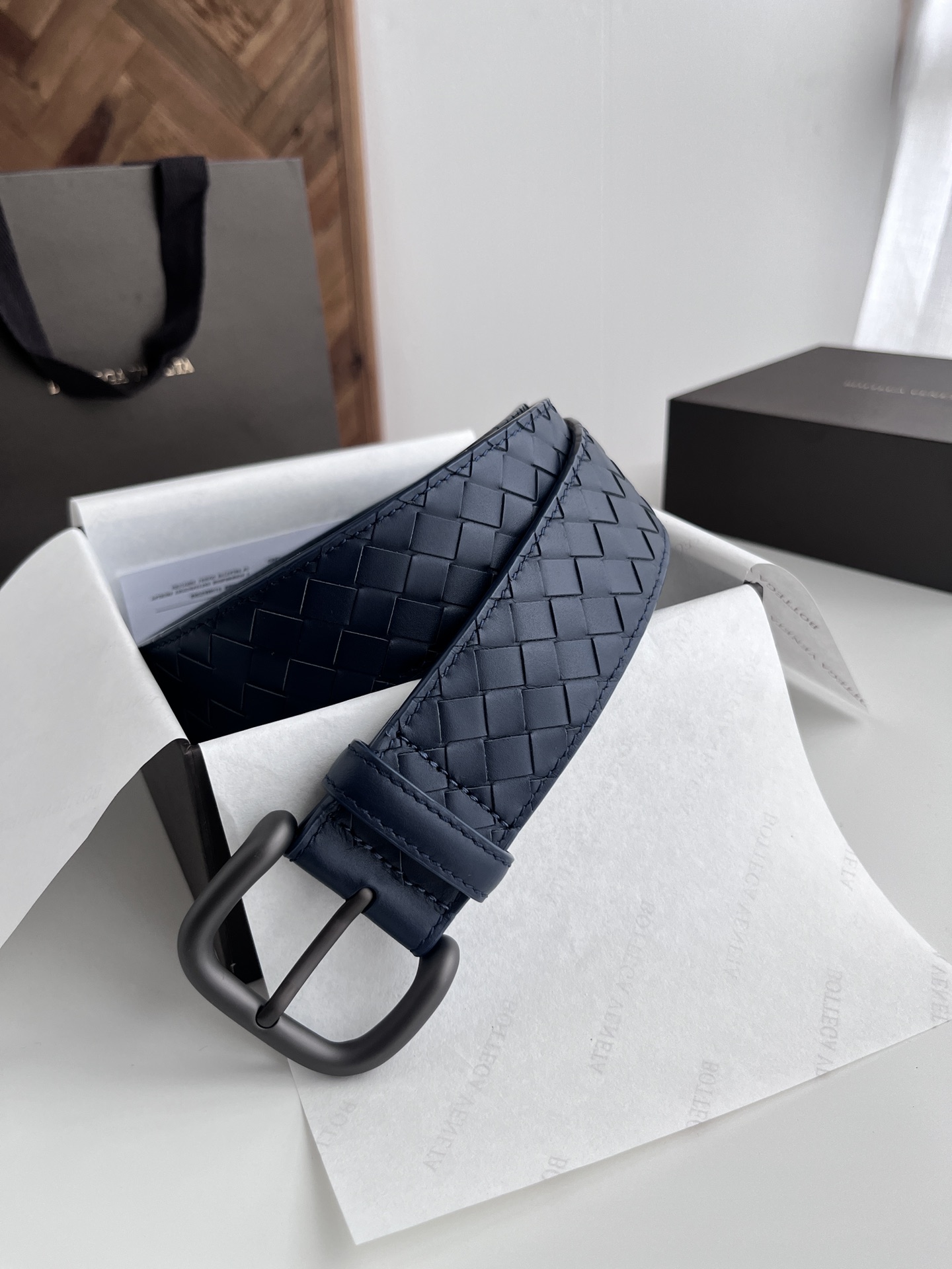 BV 新款宽版男士腰带