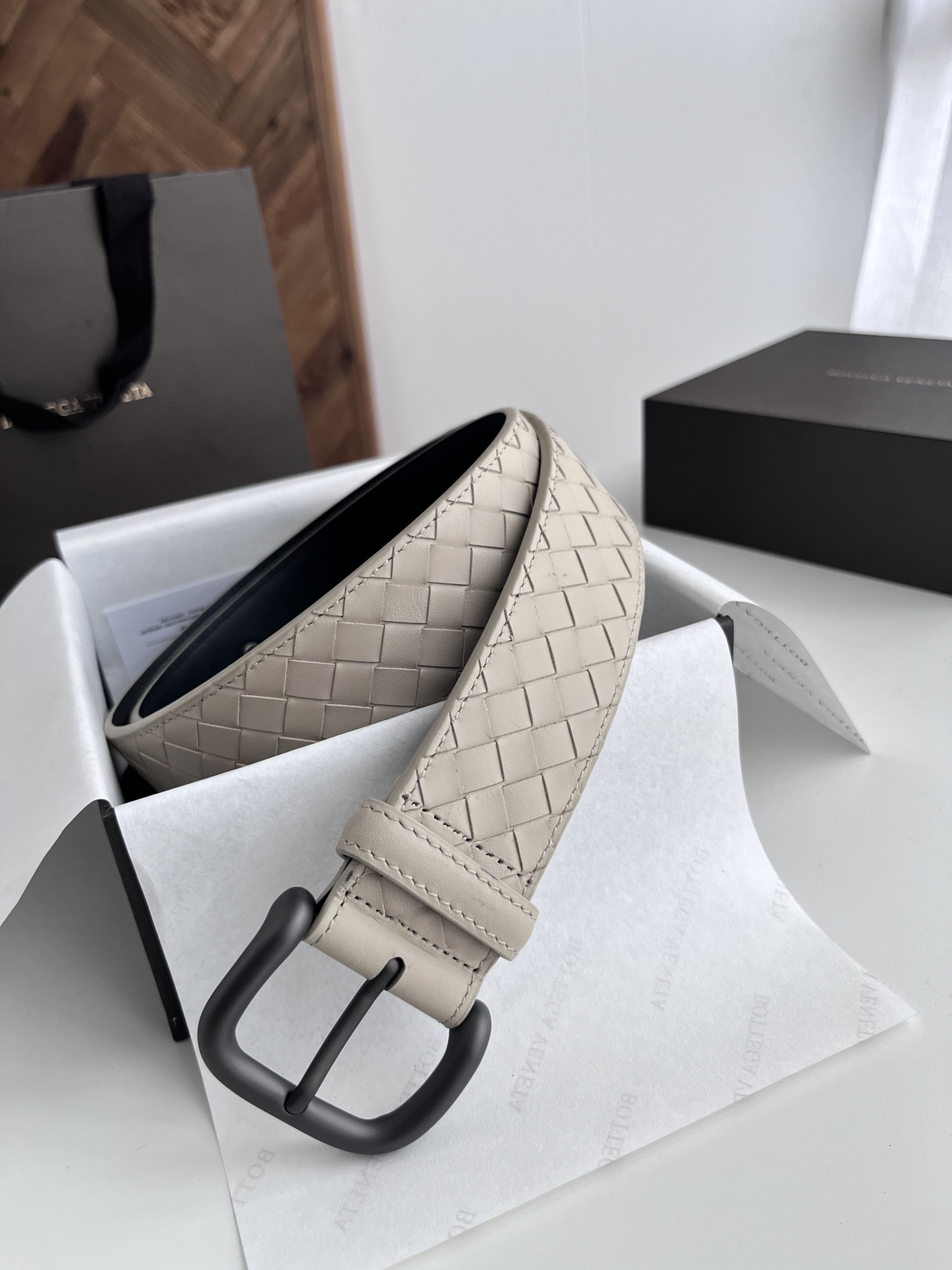 BV 新款宽版男士腰带