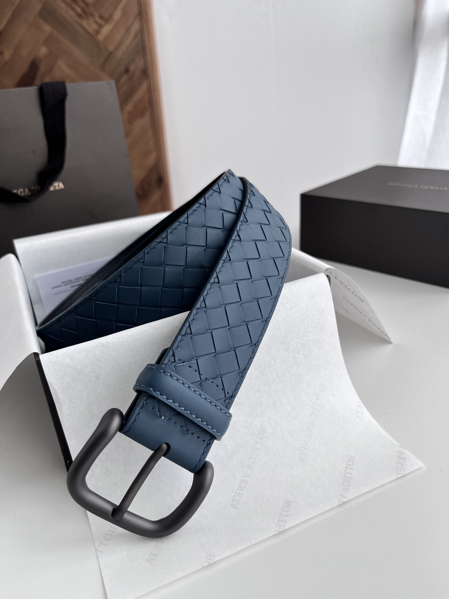 BV 新款宽版男士腰带