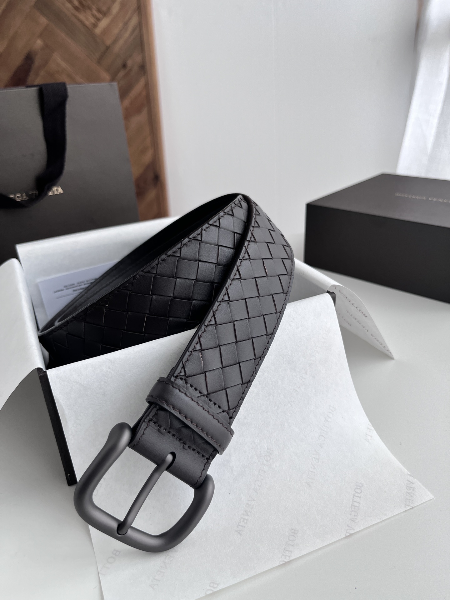 BV 新款宽版男士腰带