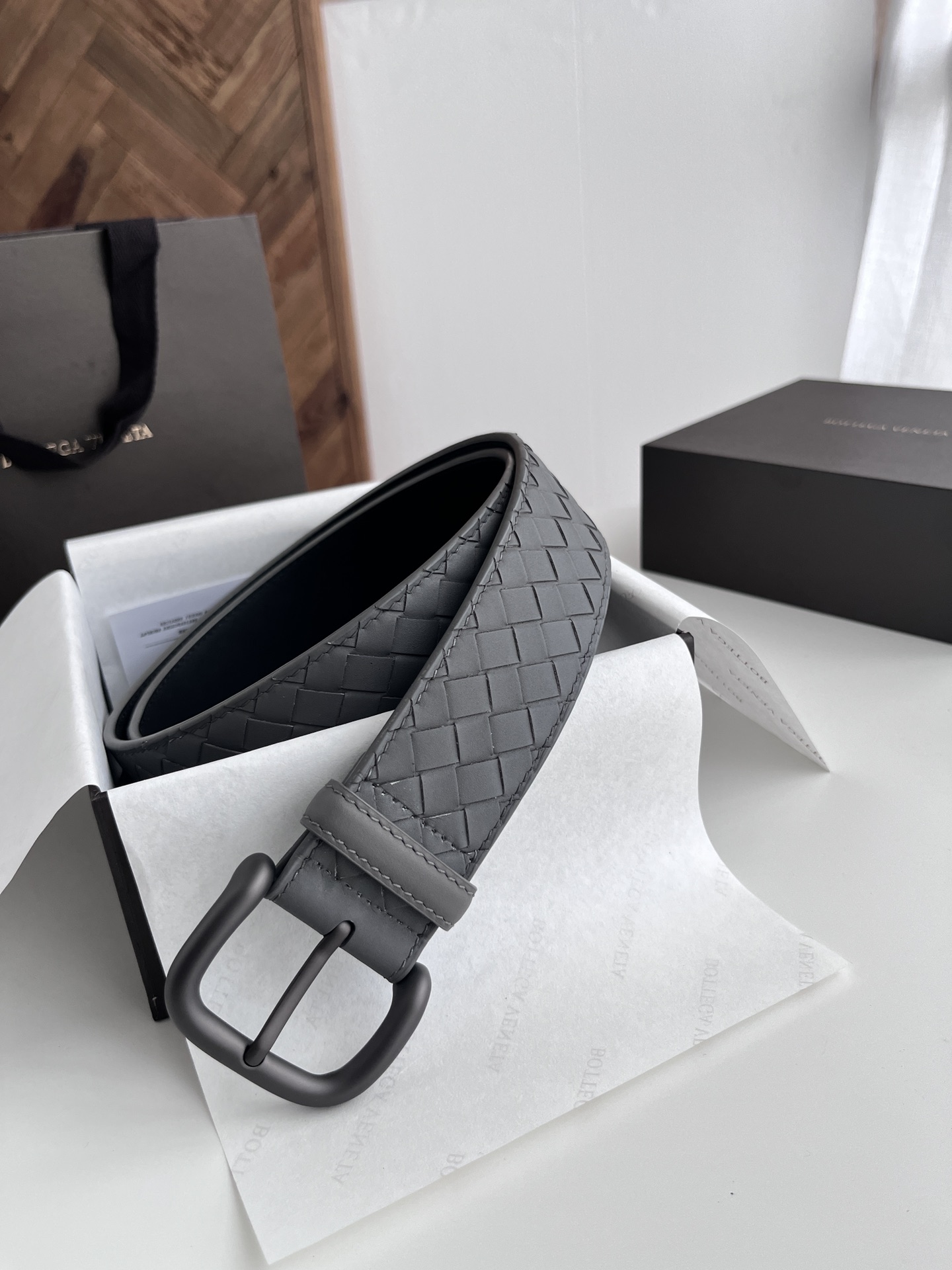 BV 新款宽版男士腰带