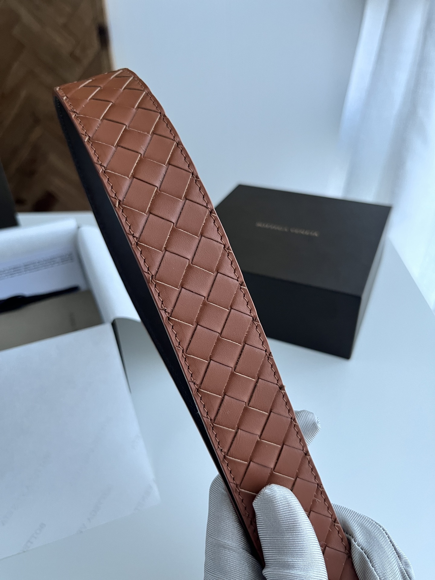 BV Intreccio 男士腰带bv,皮带,男 5