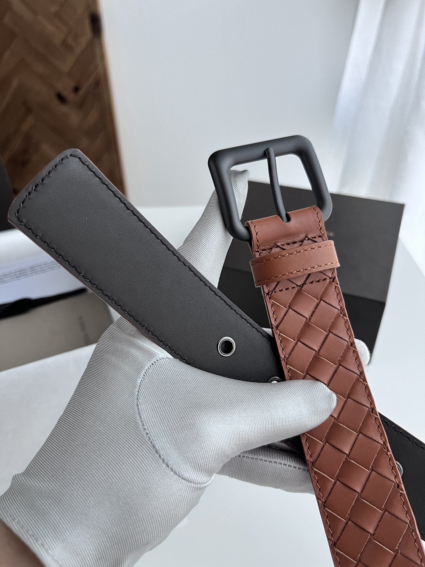 BV Intreccio 男士腰带bv,皮带,男 4