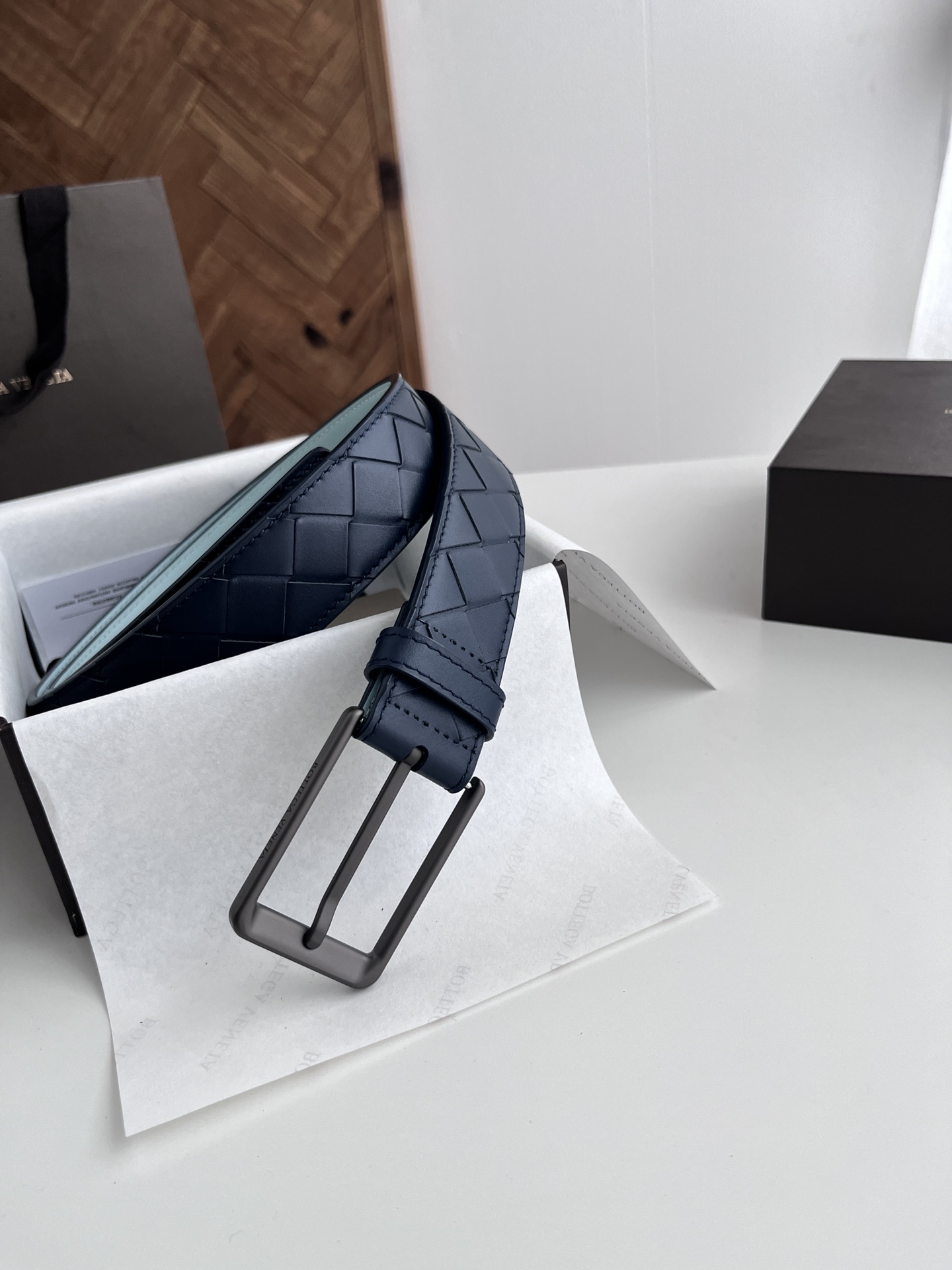 2024最新款男士编织腰带