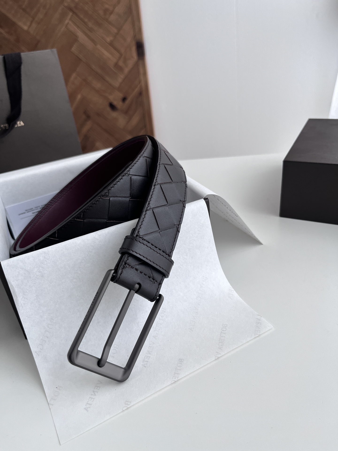 2024最新款男士编织腰带