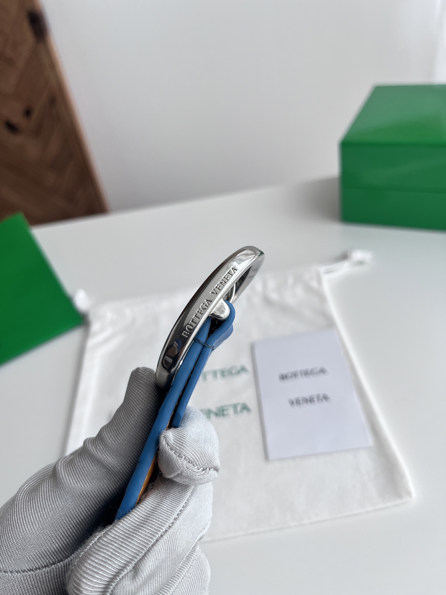 Bv 2025最新款男士编织腰带 纯手工intreccio大格子编织 双面意大利小牛皮搭配椭圆形微复古银