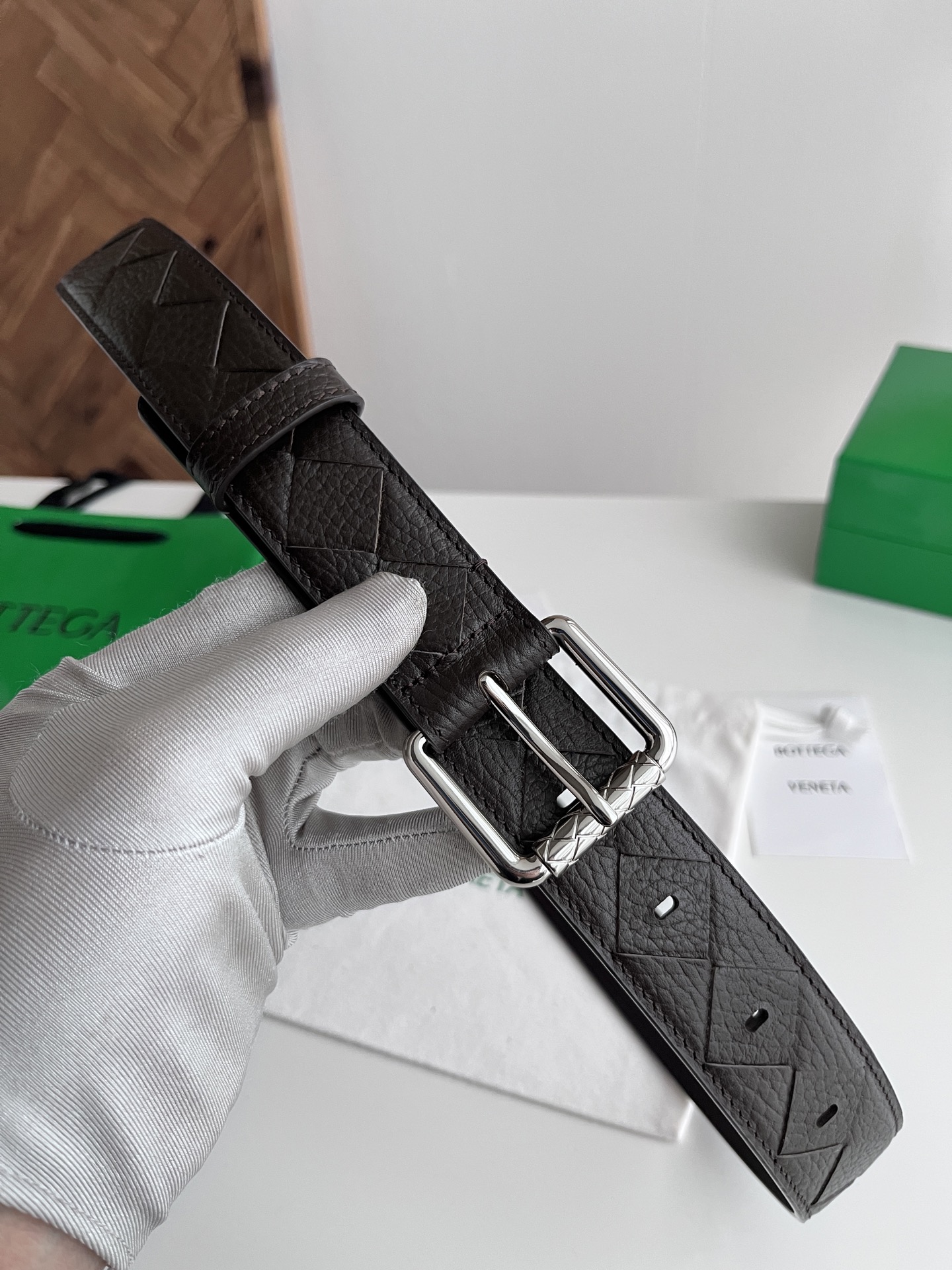 BV belt Bv 2026 New intreccio 35MM — photo 6