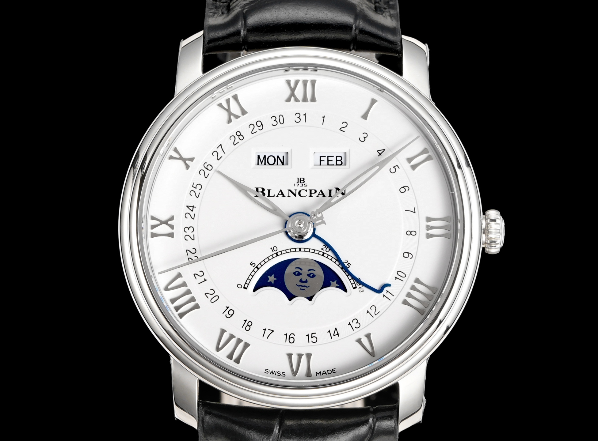 G.R. Factory’s New White Gold Watch 6654: Elegant Design, Functional Features. - 图片 4