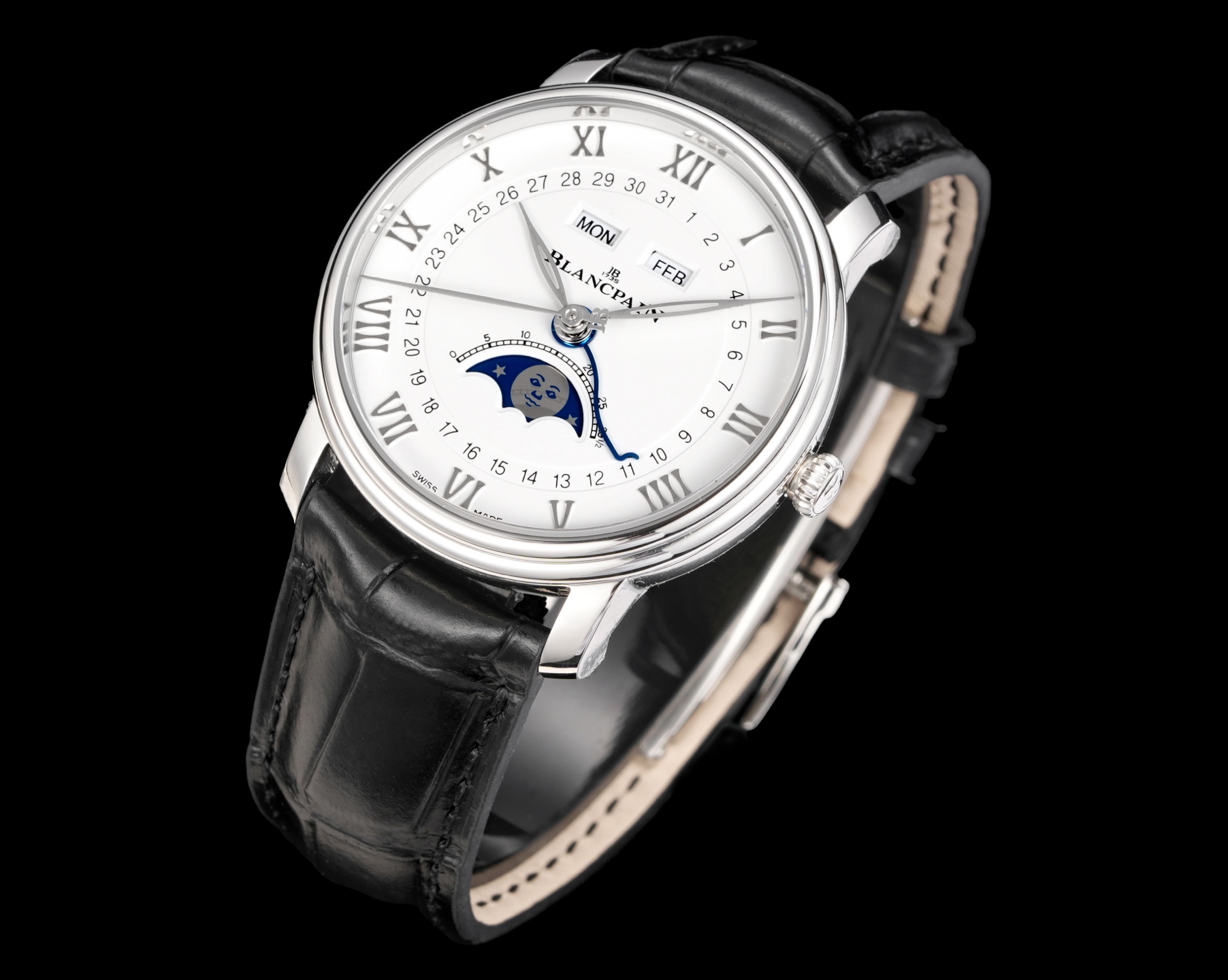 G.R. Factory’s New White Gold Watch 6654: Elegant Design, Functional Features. - 图片 3