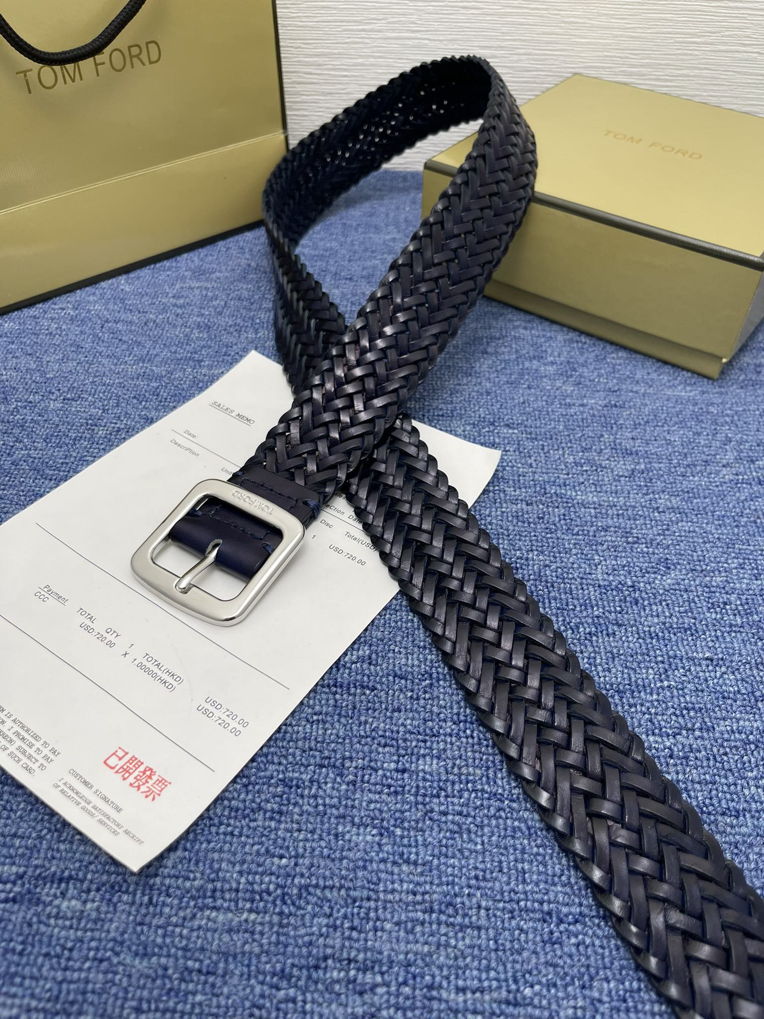 “Mr. Tom Ford Buys Premium Turd Belt with Ointment Skin, 4.0 cm Wide” - 图片 4