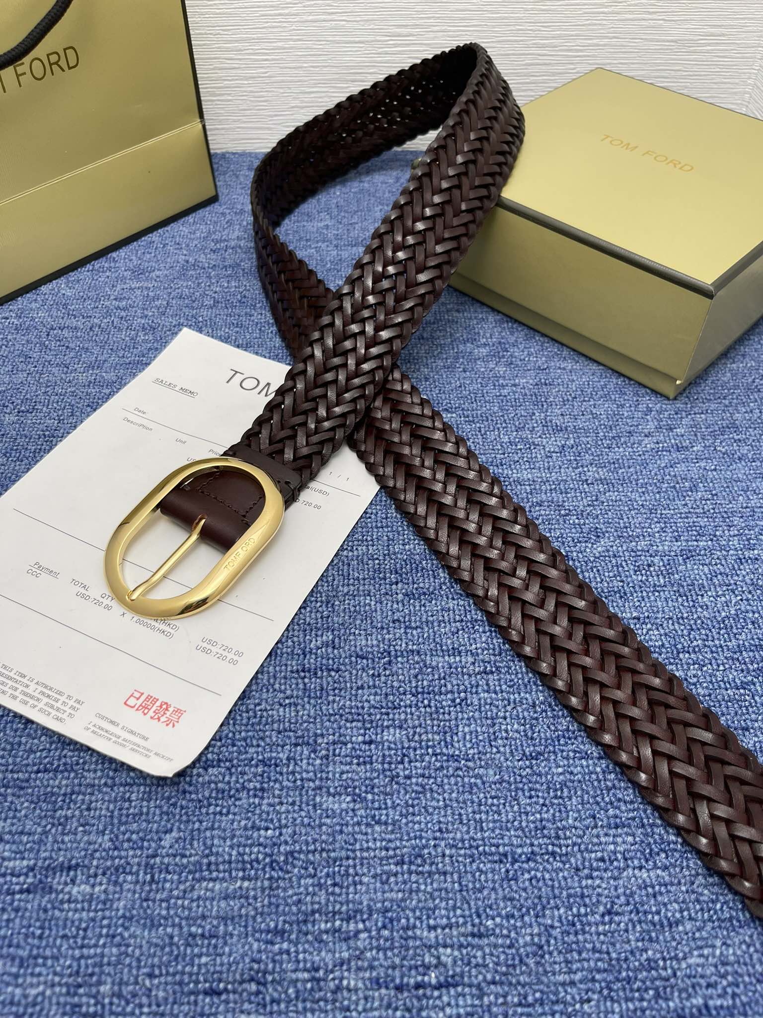 “Mr. Tom Ford Buys Premium Turd Belt with Ointment Skin, 4.0cm Wide” - 图片 4